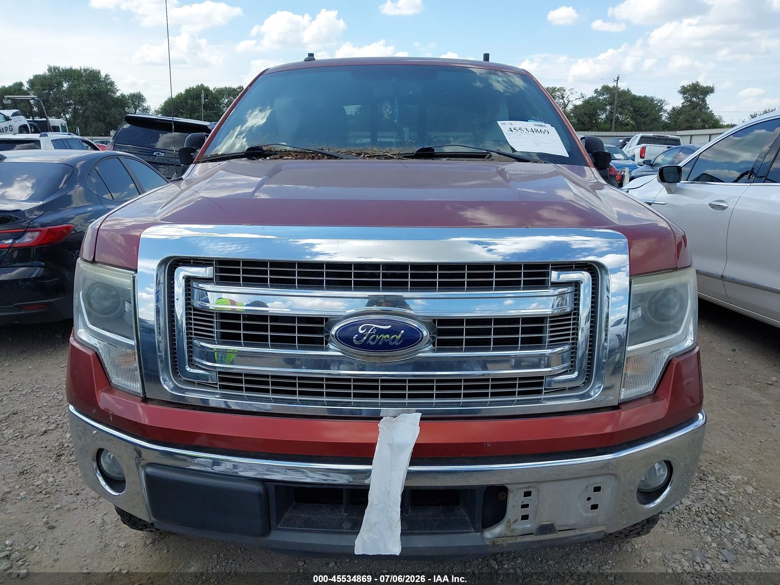 2014 Ford F-150 Xlt Burgundy vin: 1FTFW1CT9EKD37802