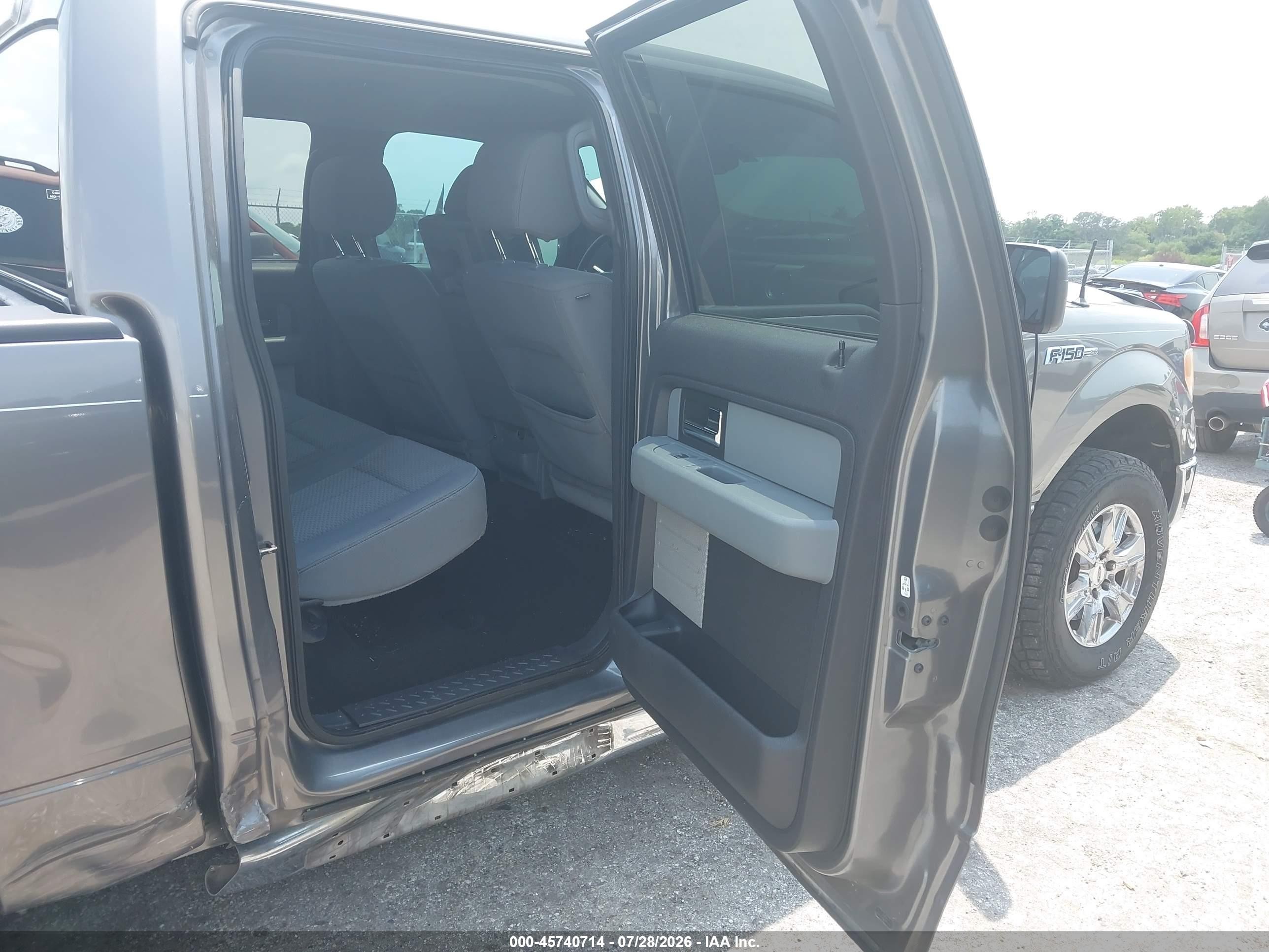 2014 Ford F-150 Xlt Gray vin: 1FTFW1CT9EKE17603