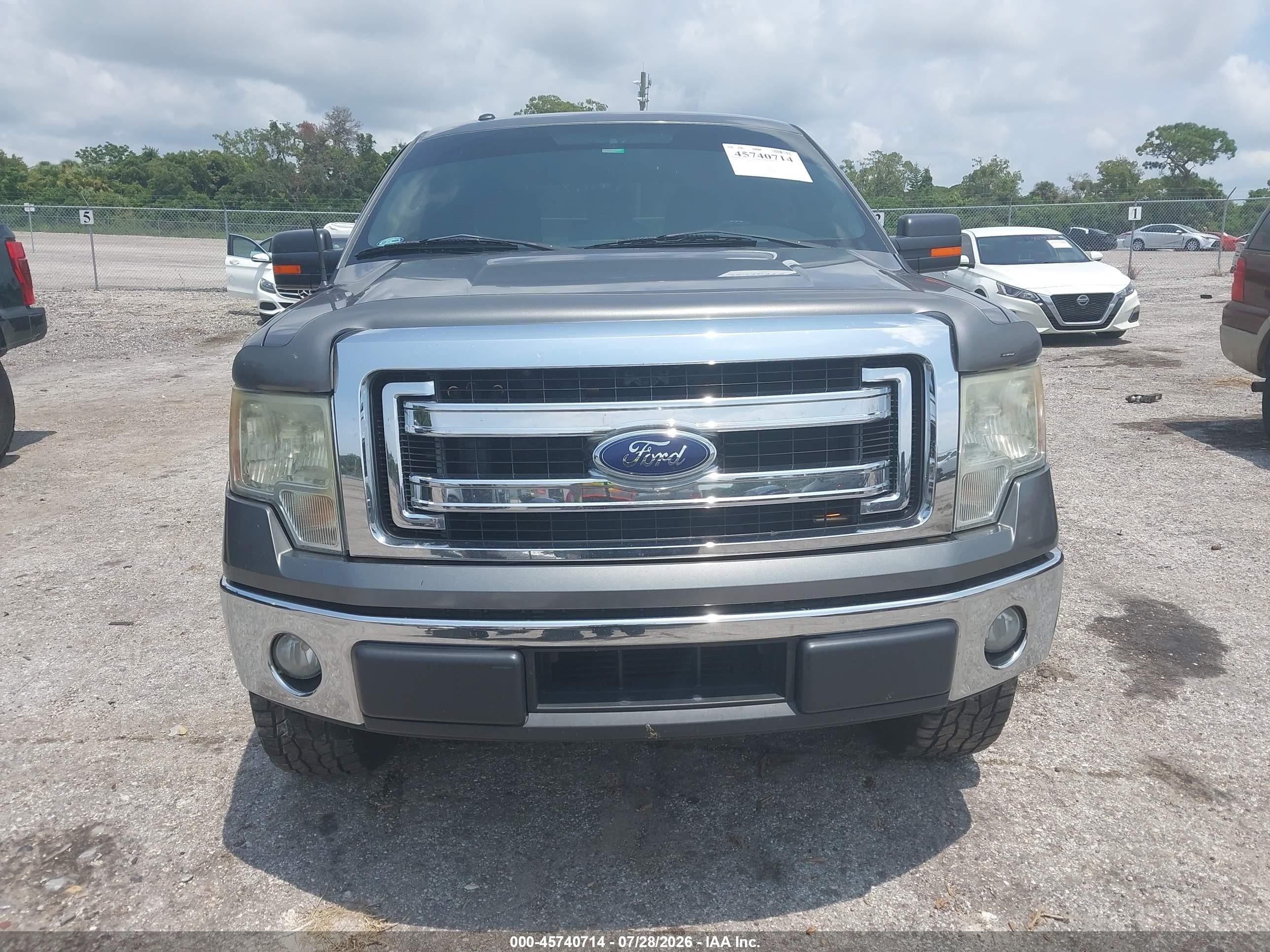 2014 Ford F-150 Xlt Gray vin: 1FTFW1CT9EKE17603