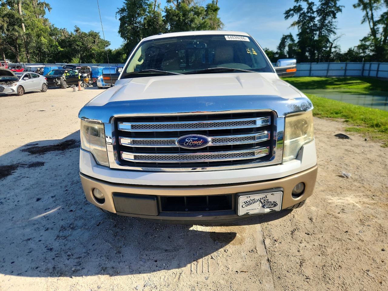 2014 Ford F150 Supercrew Two Tone vin: 1FTFW1CT9EKF33318