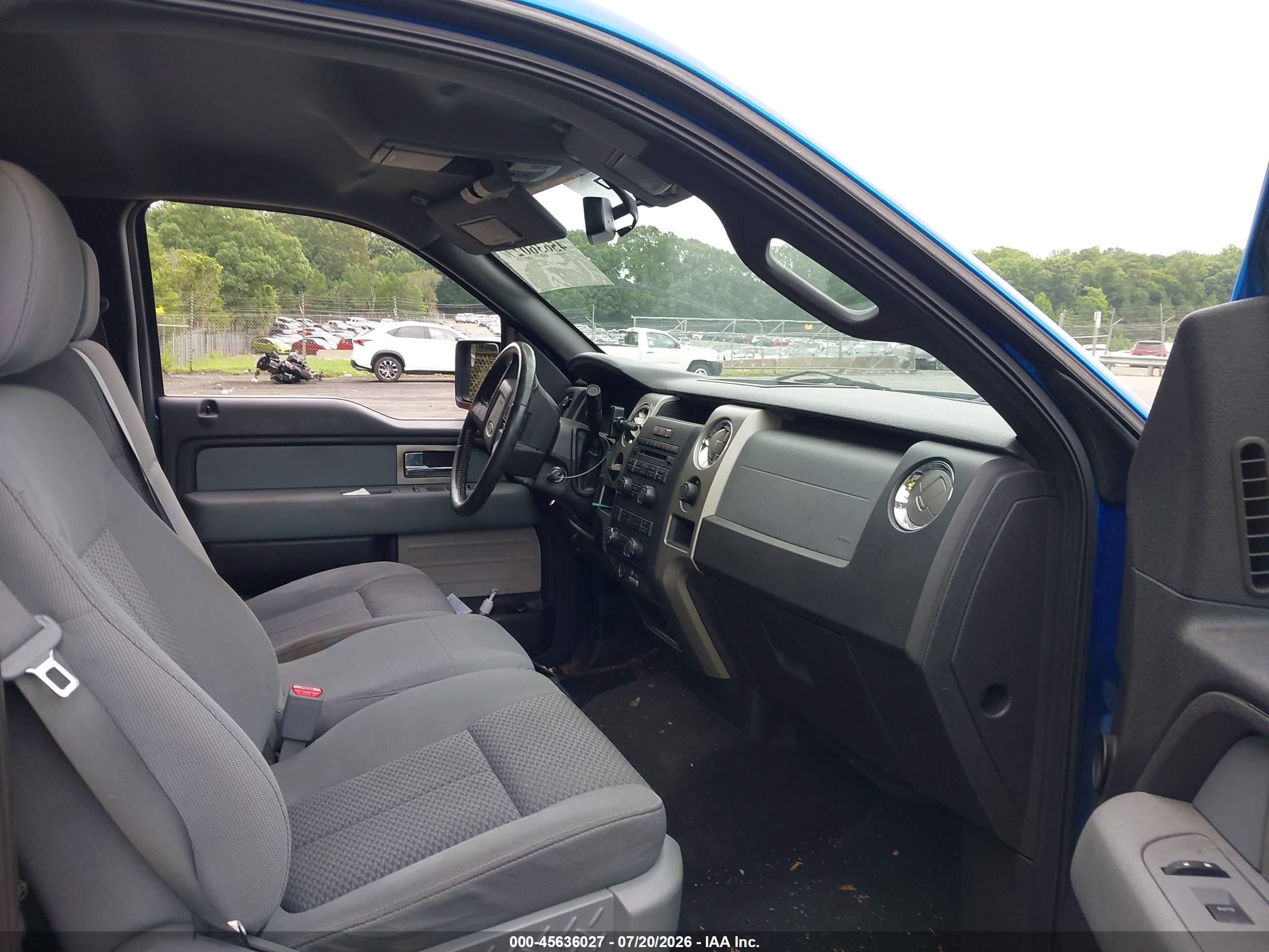 2011 Ford F-150 Xlt Blue vin: 1FTFW1CTXBFB28248