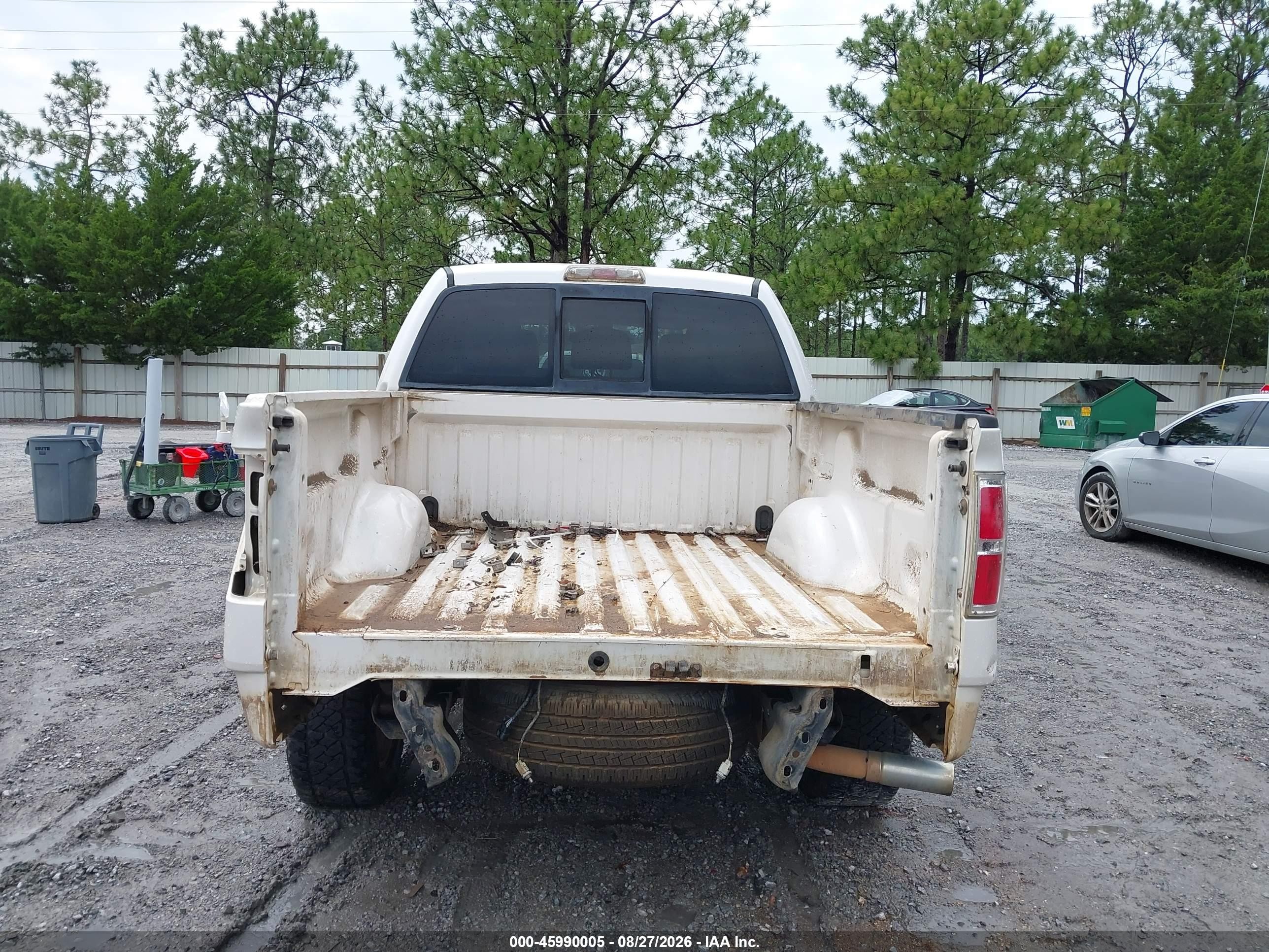 2011 Ford F-150 Platinum White vin: 1FTFW1CTXBFC43884