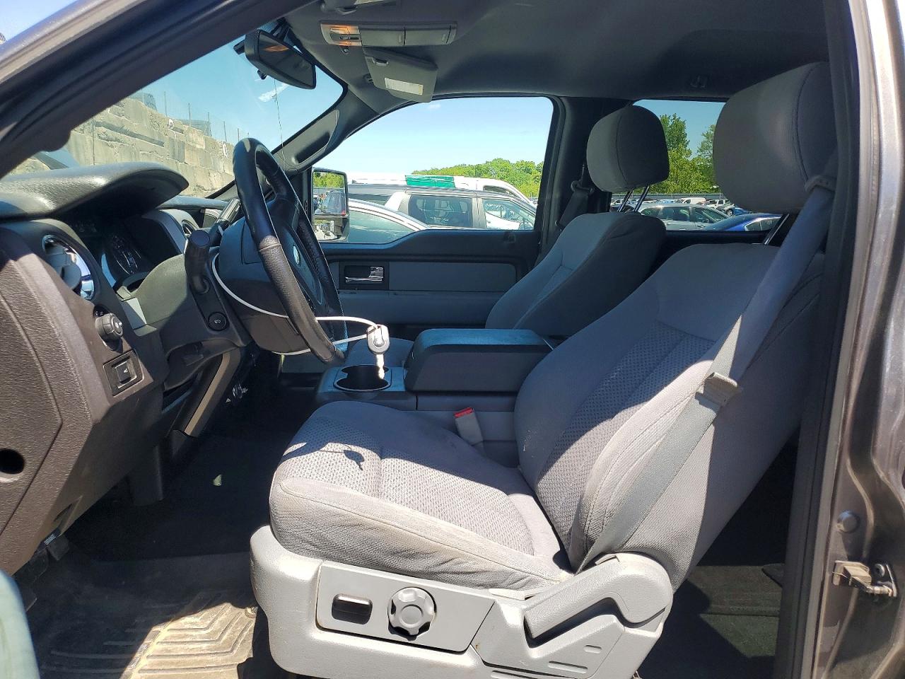 2012 Ford F150 Supercrew Gray vin: 1FTFW1CTXCFB70842