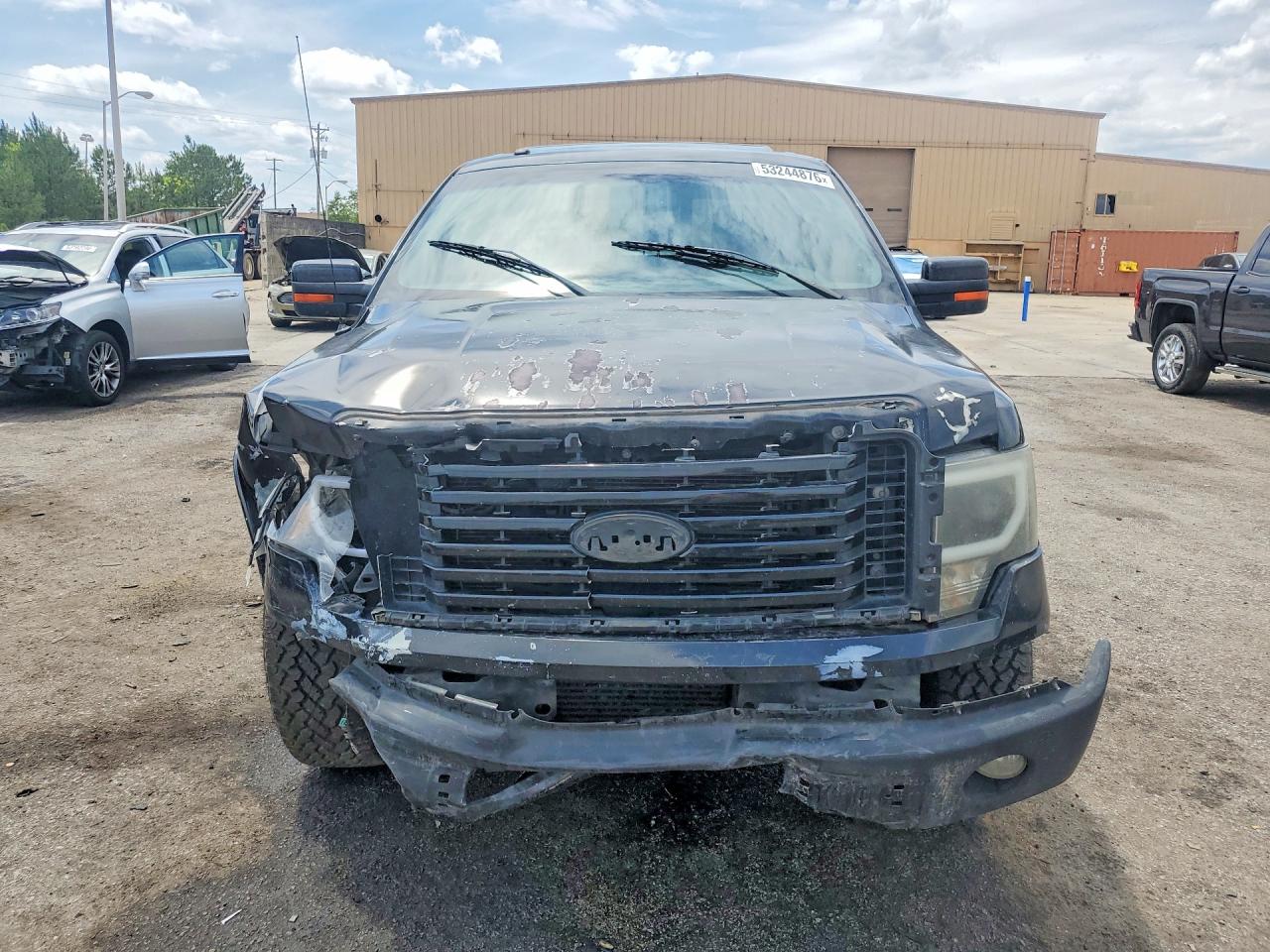2012 Ford F150 Supercrew Black vin: 1FTFW1CTXCFC56099