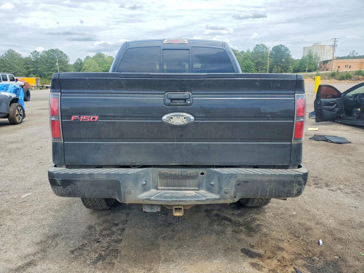 2012 Ford F150 Supercrew Black vin: 1FTFW1CTXCFC56099