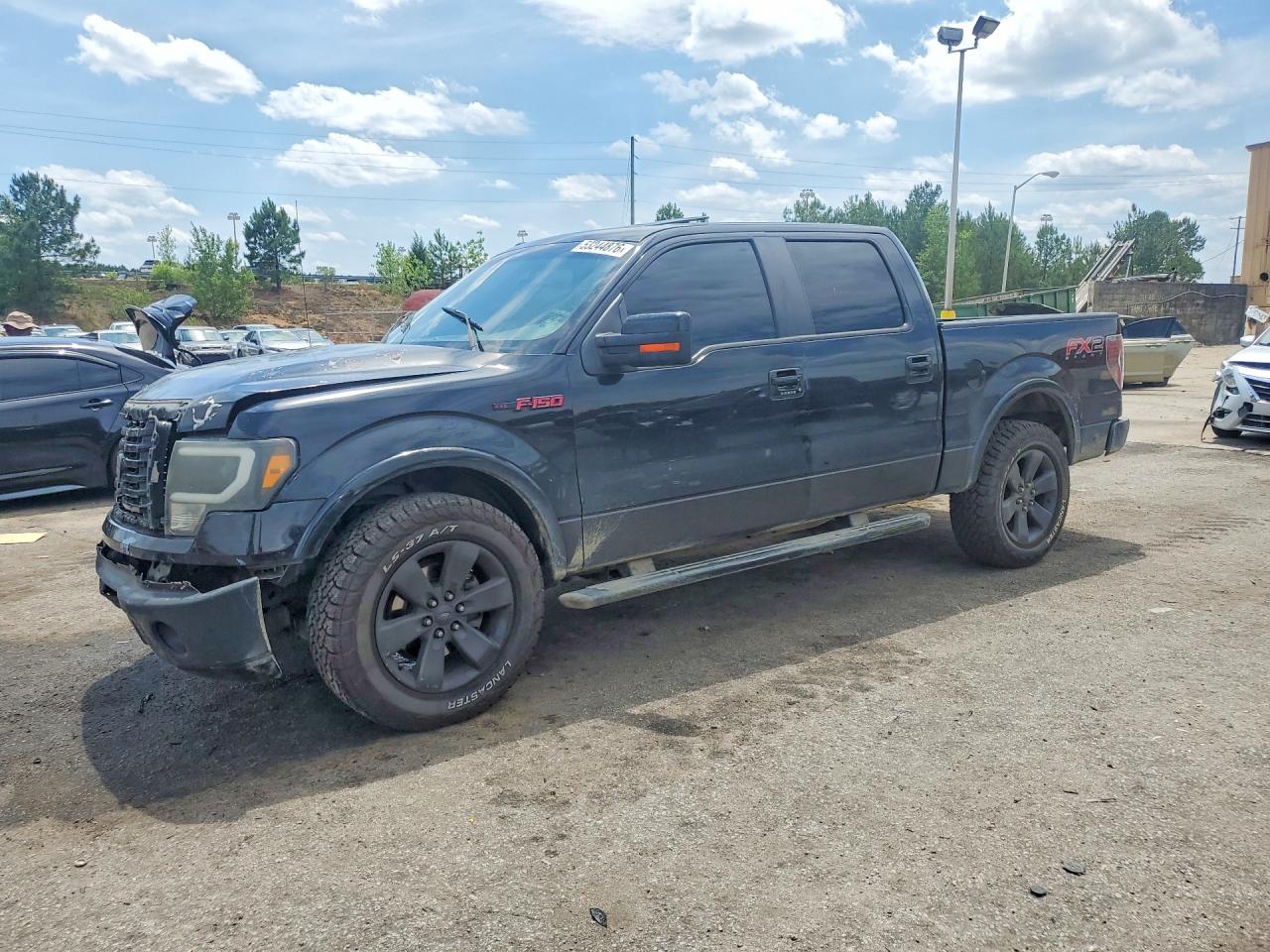 2012 Ford F150 Supercrew Black vin: 1FTFW1CTXCFC56099