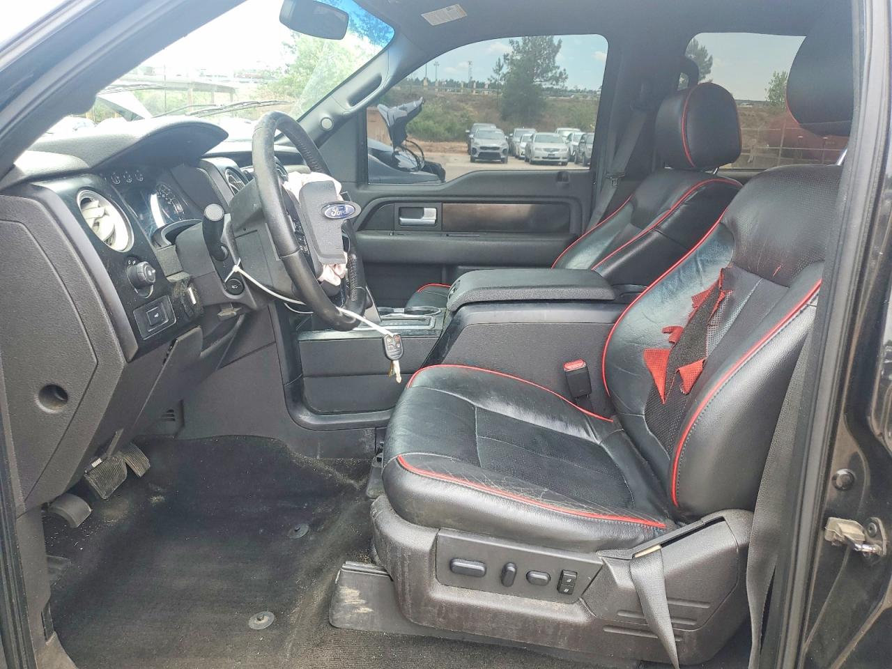 2012 Ford F150 Supercrew Black vin: 1FTFW1CTXCFC56099