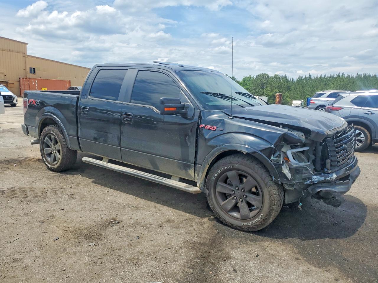 2012 Ford F150 Supercrew Black vin: 1FTFW1CTXCFC56099