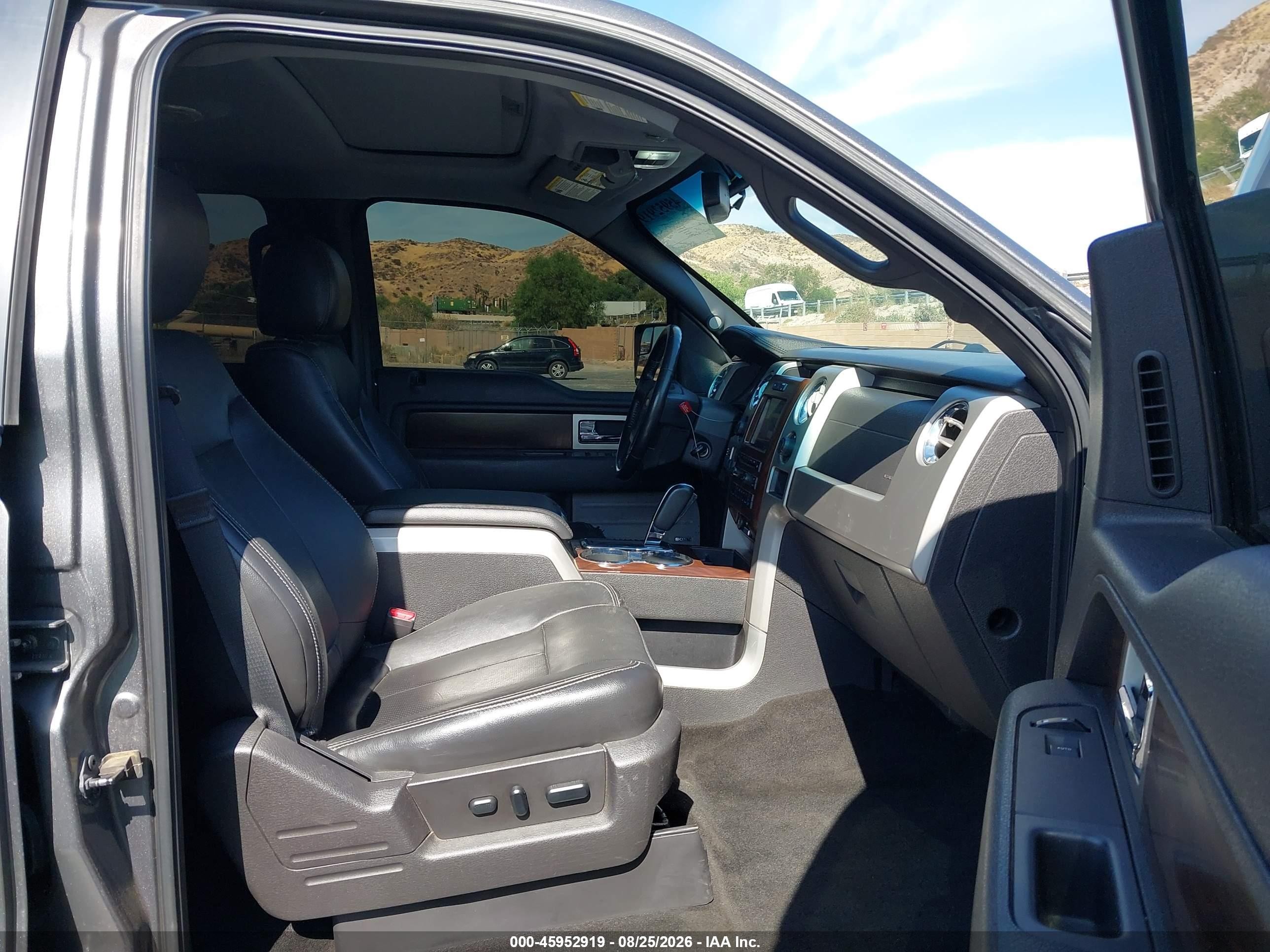 2012 Ford F-150 Lariat Gray vin: 1FTFW1CTXCFC59035