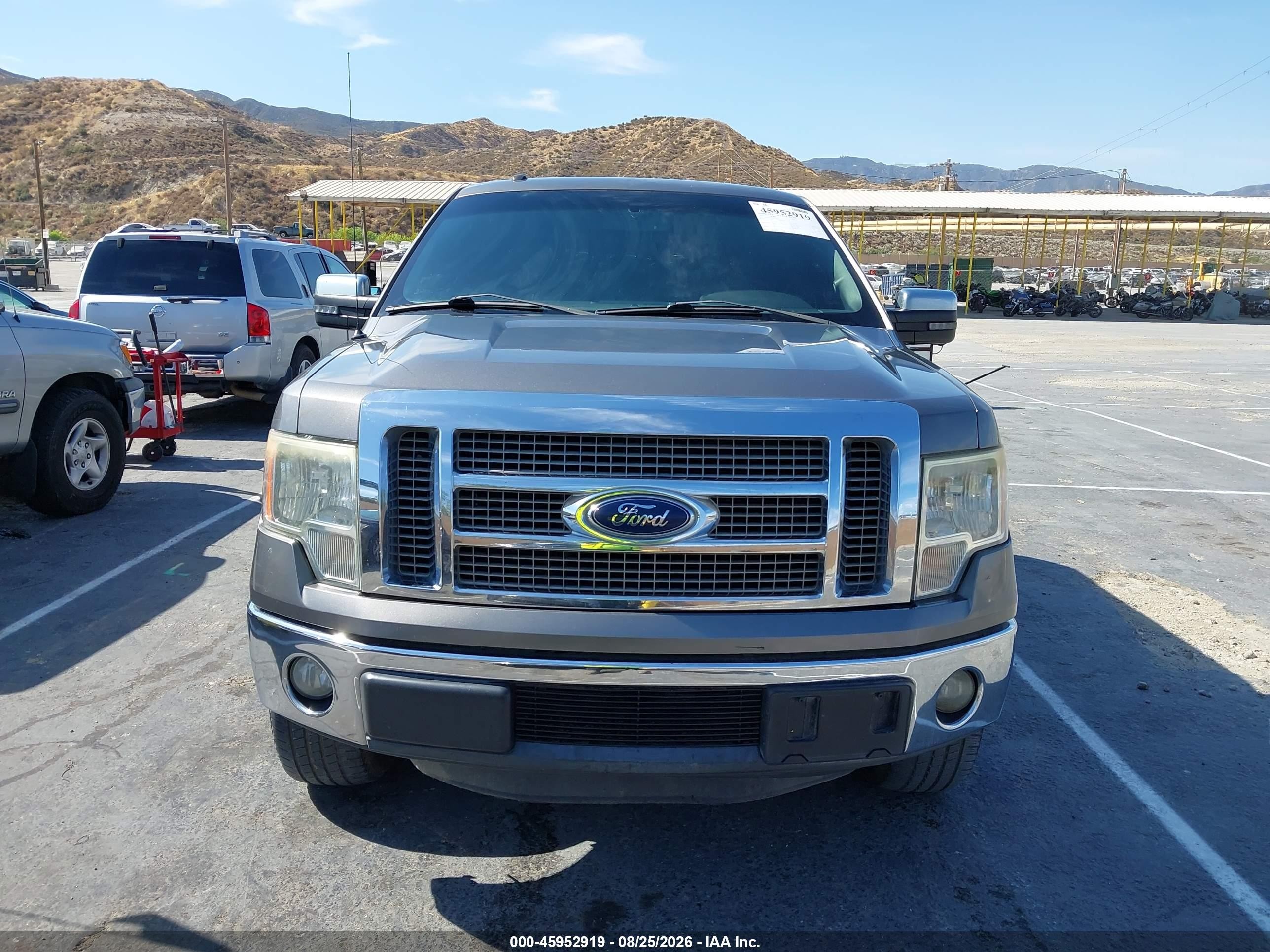 2012 Ford F-150 Lariat Gray vin: 1FTFW1CTXCFC59035
