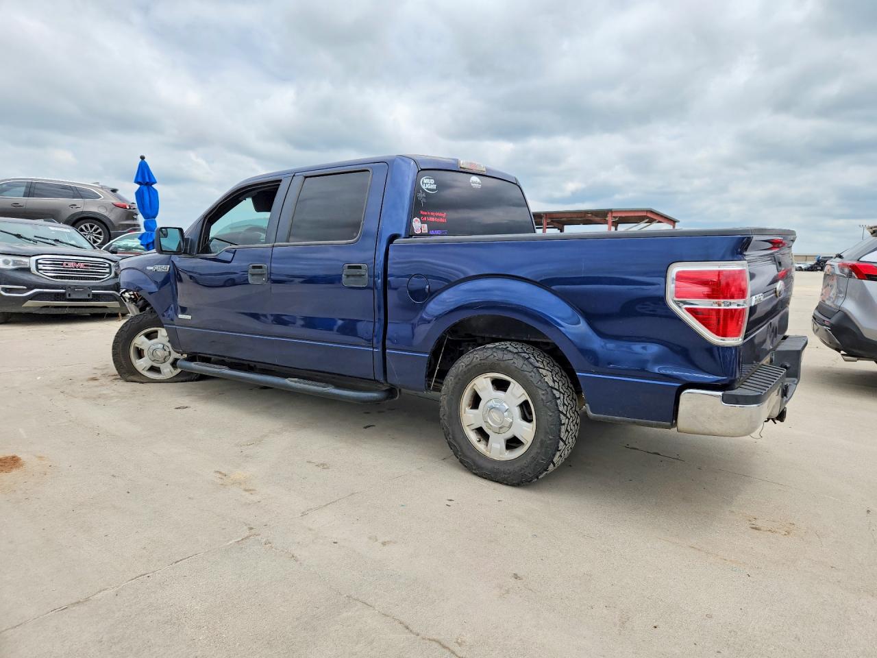 2012 Ford F150 Supercrew Синий vin: 1FTFW1CTXCKD69347