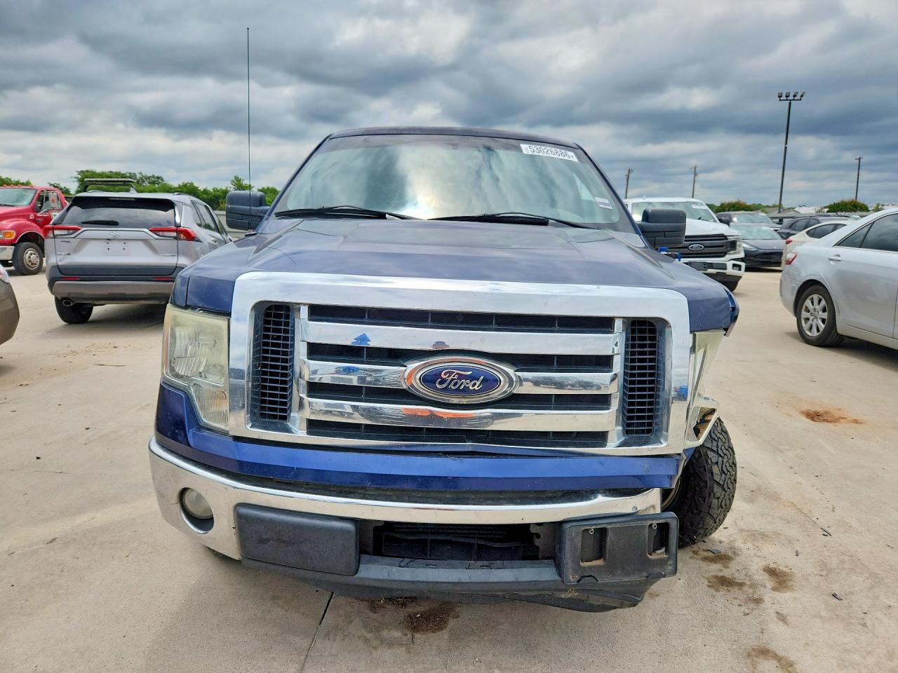 2012 Ford F150 Supercrew Синий vin: 1FTFW1CTXCKD69347