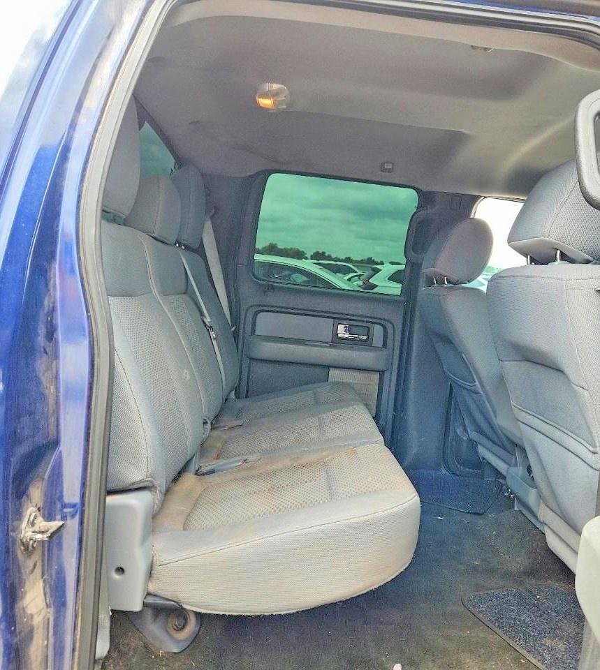 2012 Ford F150 Supercrew Синий vin: 1FTFW1CTXCKD69347