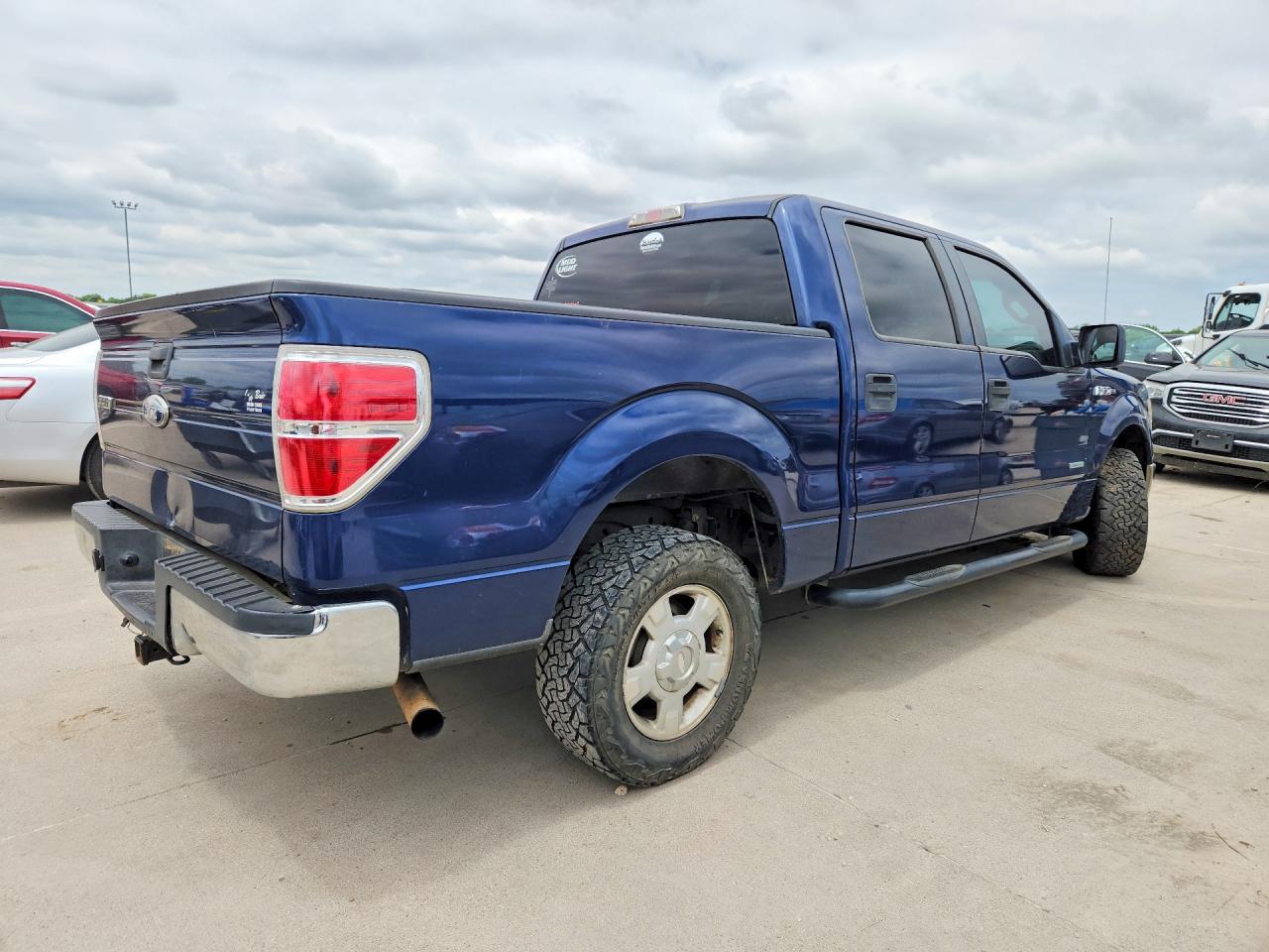 2012 Ford F150 Supercrew Синий vin: 1FTFW1CTXCKD69347