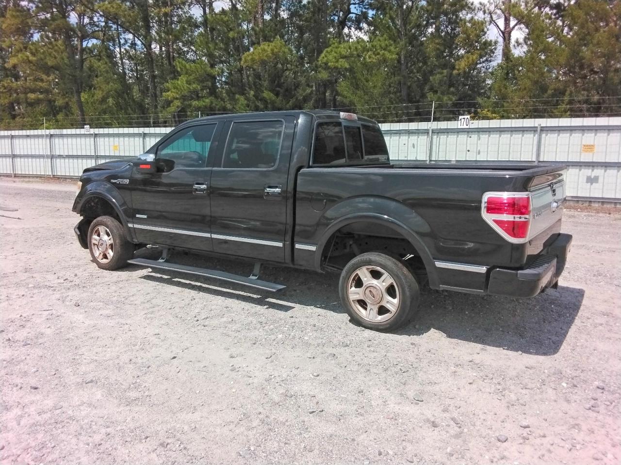 2013 Ford F150 Supercrew Black vin: 1FTFW1CTXDFA99319
