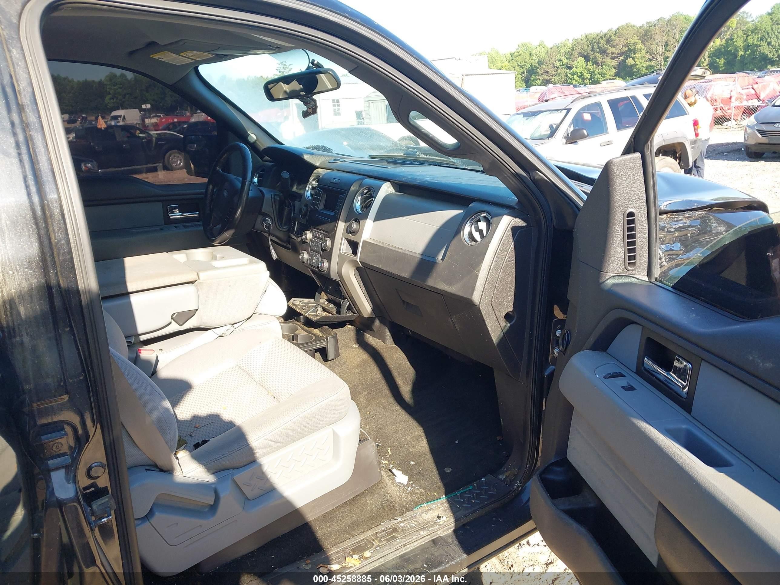 2013 Ford F-150 Xlt Black vin: 1FTFW1CTXDFD30073