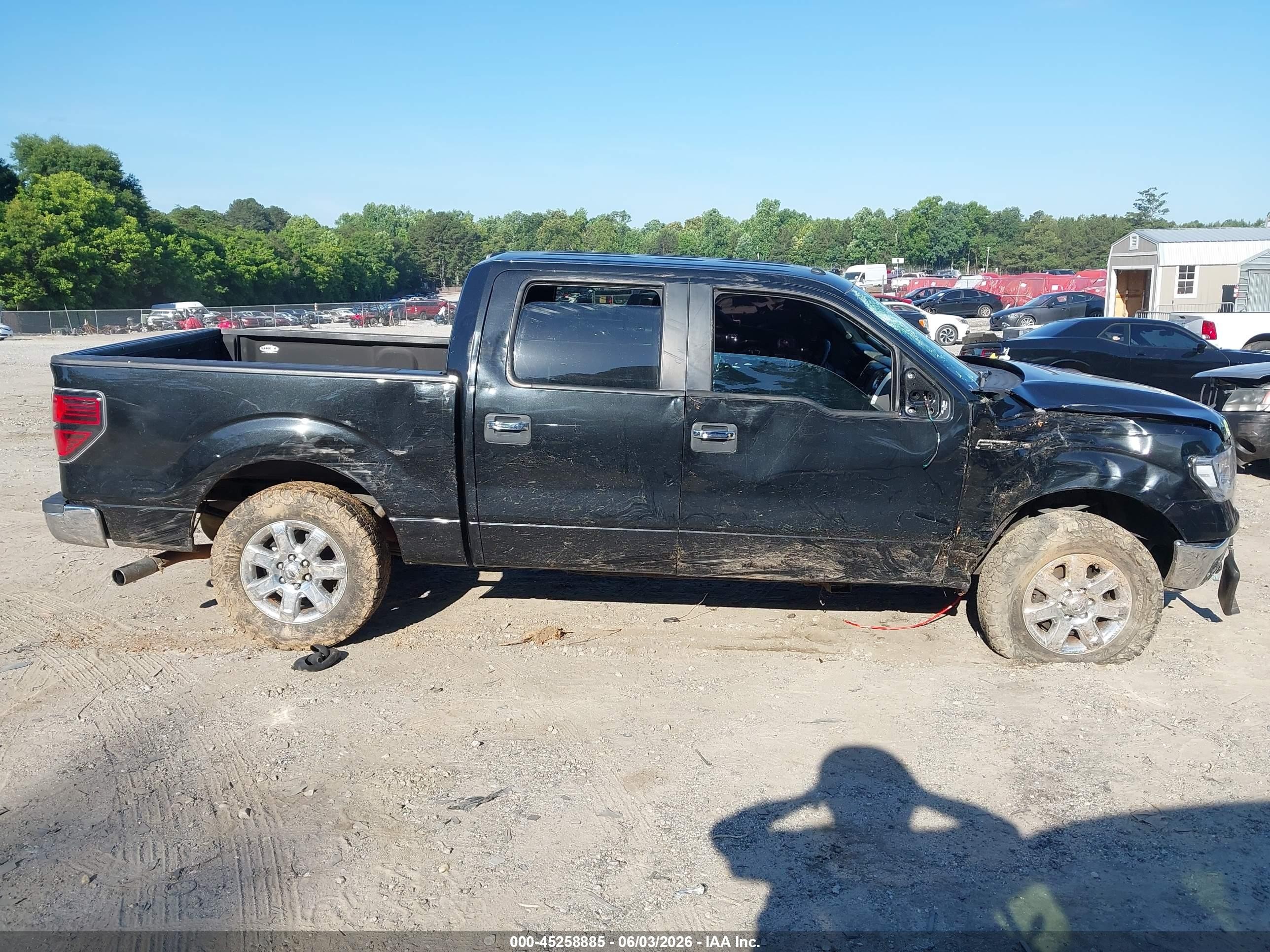 2013 Ford F-150 Xlt Black vin: 1FTFW1CTXDFD30073