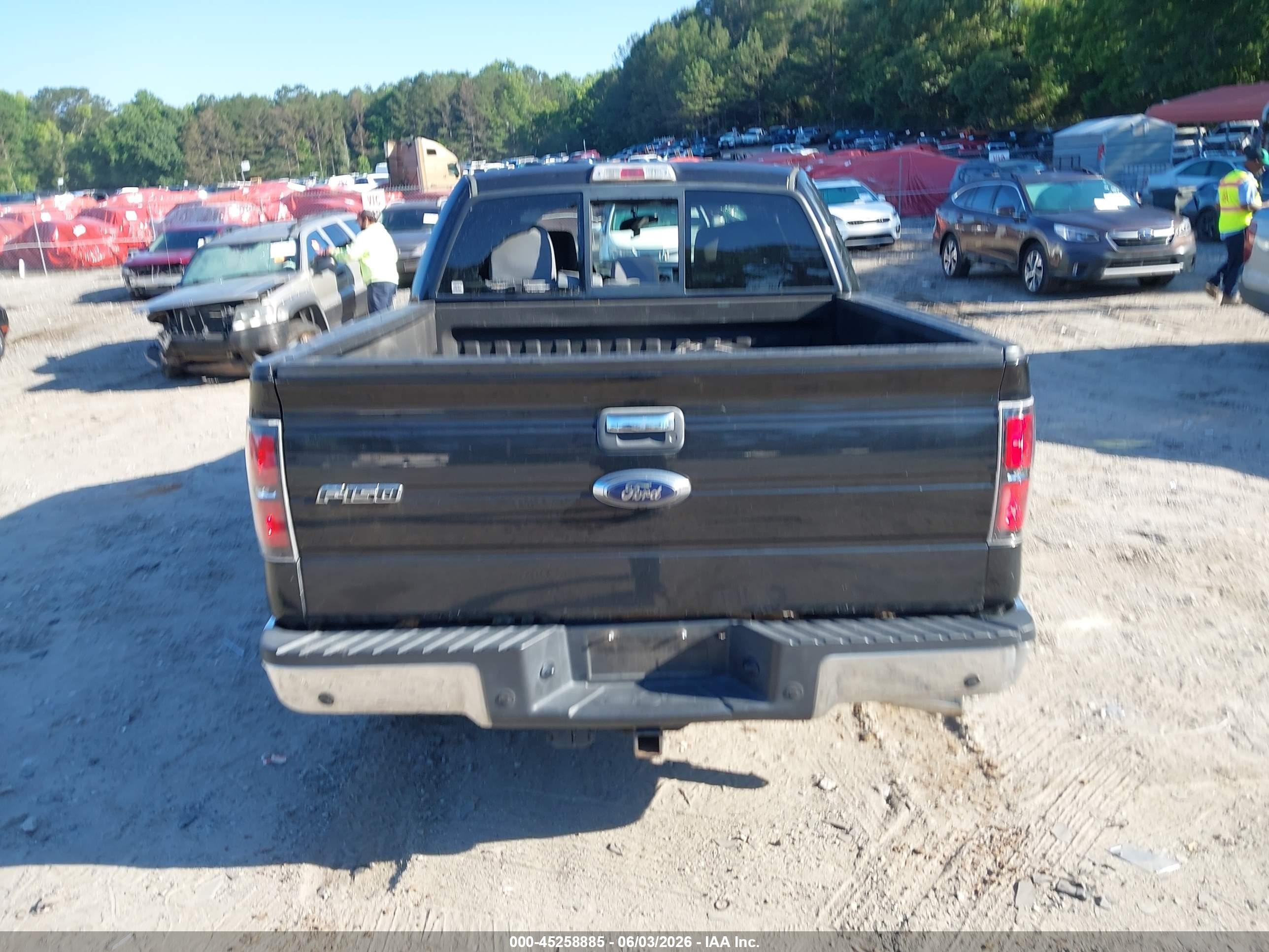 2013 Ford F-150 Xlt Black vin: 1FTFW1CTXDFD30073