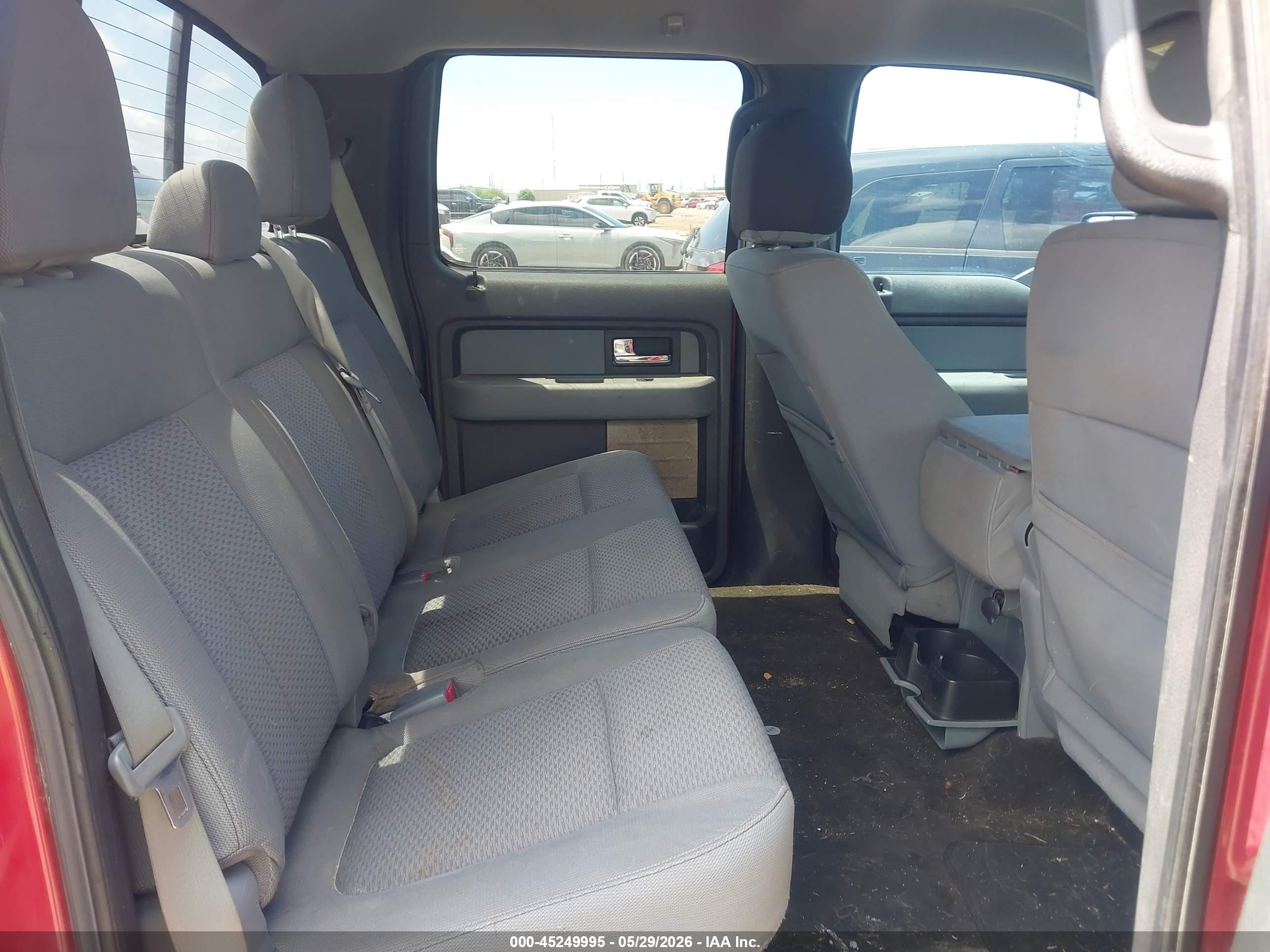 2013 Ford F-150 Xlt Burgundy vin: 1FTFW1CTXDKE21917