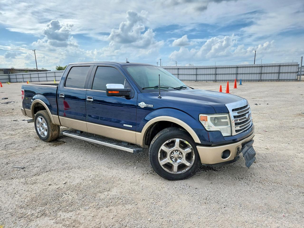 2013 Ford F150 Supercrew Blue vin: 1FTFW1CTXDKE22212