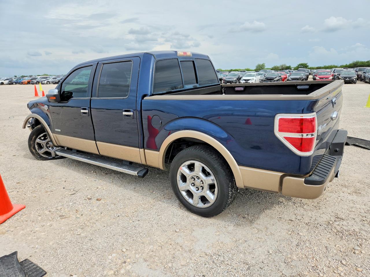 2013 Ford F150 Supercrew Blue vin: 1FTFW1CTXDKE22212