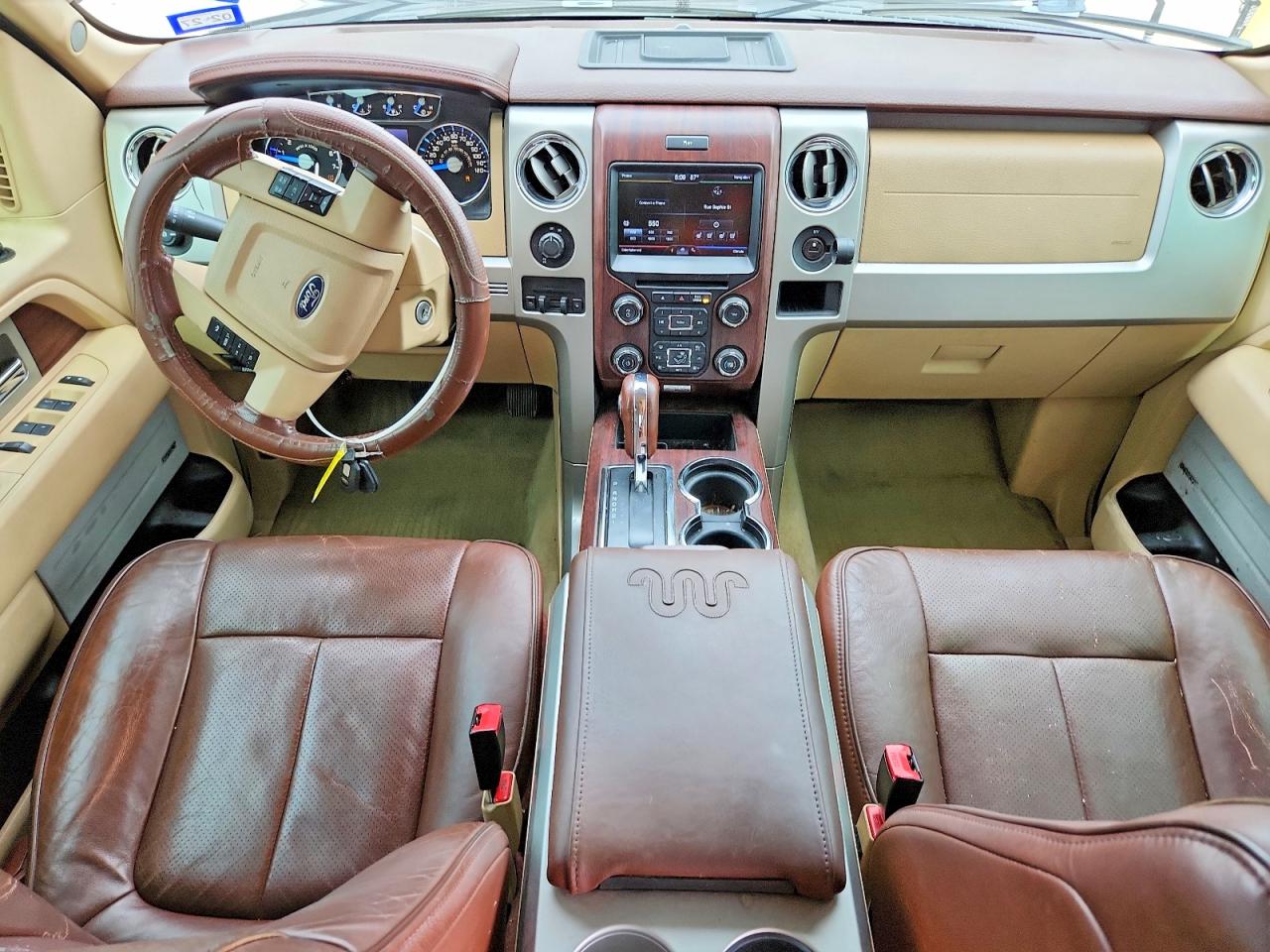 2013 Ford F150 Supercrew Blue vin: 1FTFW1CTXDKE22212