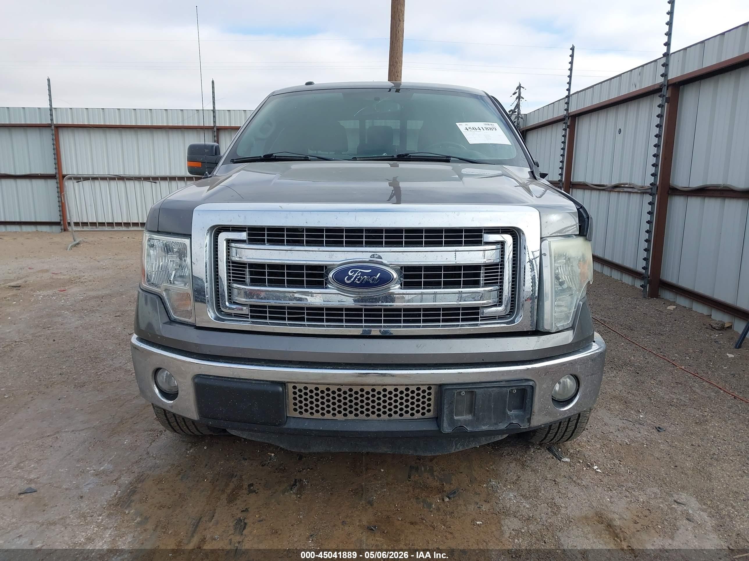 2013 Ford F-150 Xlt Gray vin: 1FTFW1CTXDKE39771