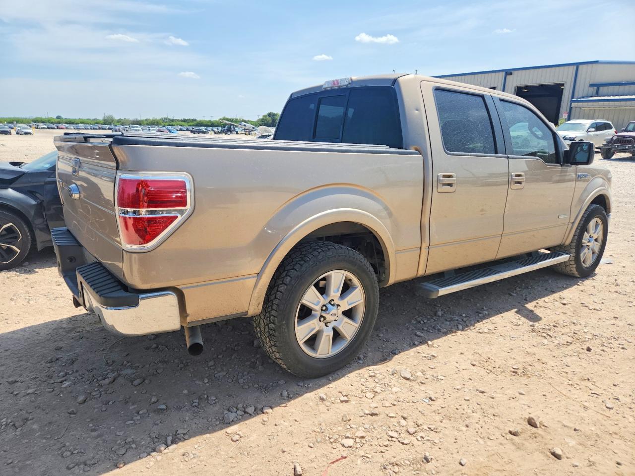 2013 Ford F150 Supercrew Золотой vin: 1FTFW1CTXDKE92311