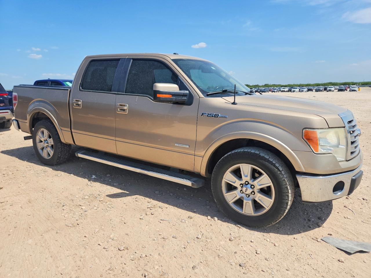 2013 Ford F150 Supercrew Золотой vin: 1FTFW1CTXDKE92311