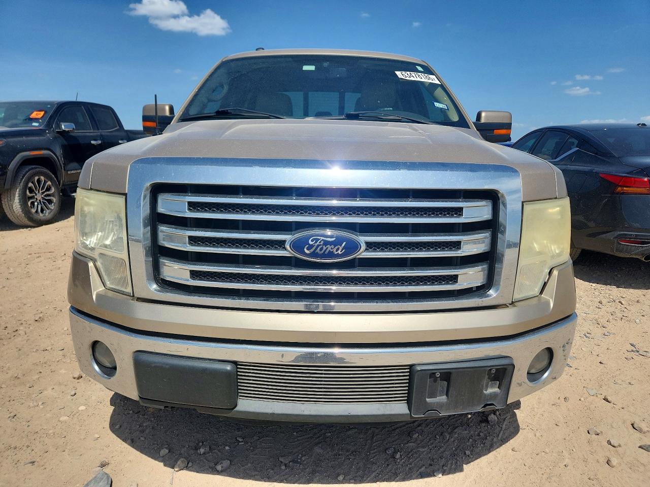 2013 Ford F150 Supercrew Золотой vin: 1FTFW1CTXDKE92311