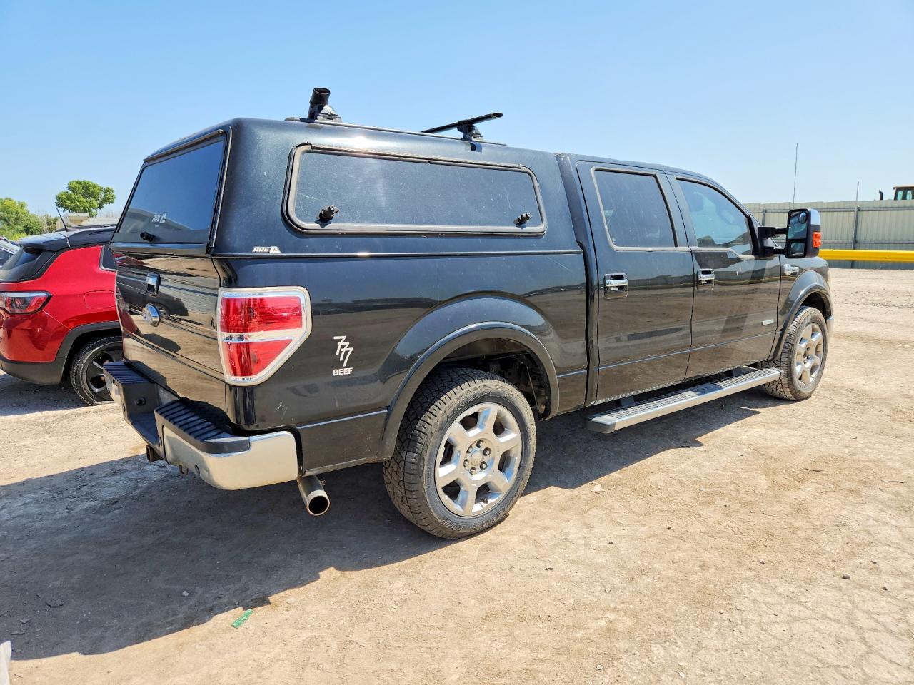 2013 Ford F150 Supercrew Черный vin: 1FTFW1CTXDKF92988