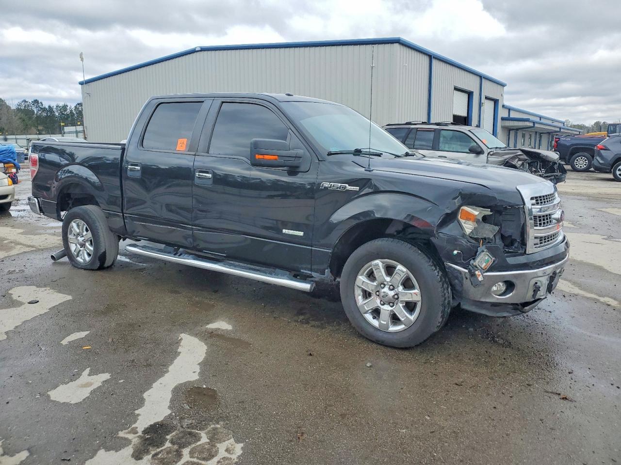 2014 Ford F150 Supercrew Black vin: 1FTFW1CTXEFB93038