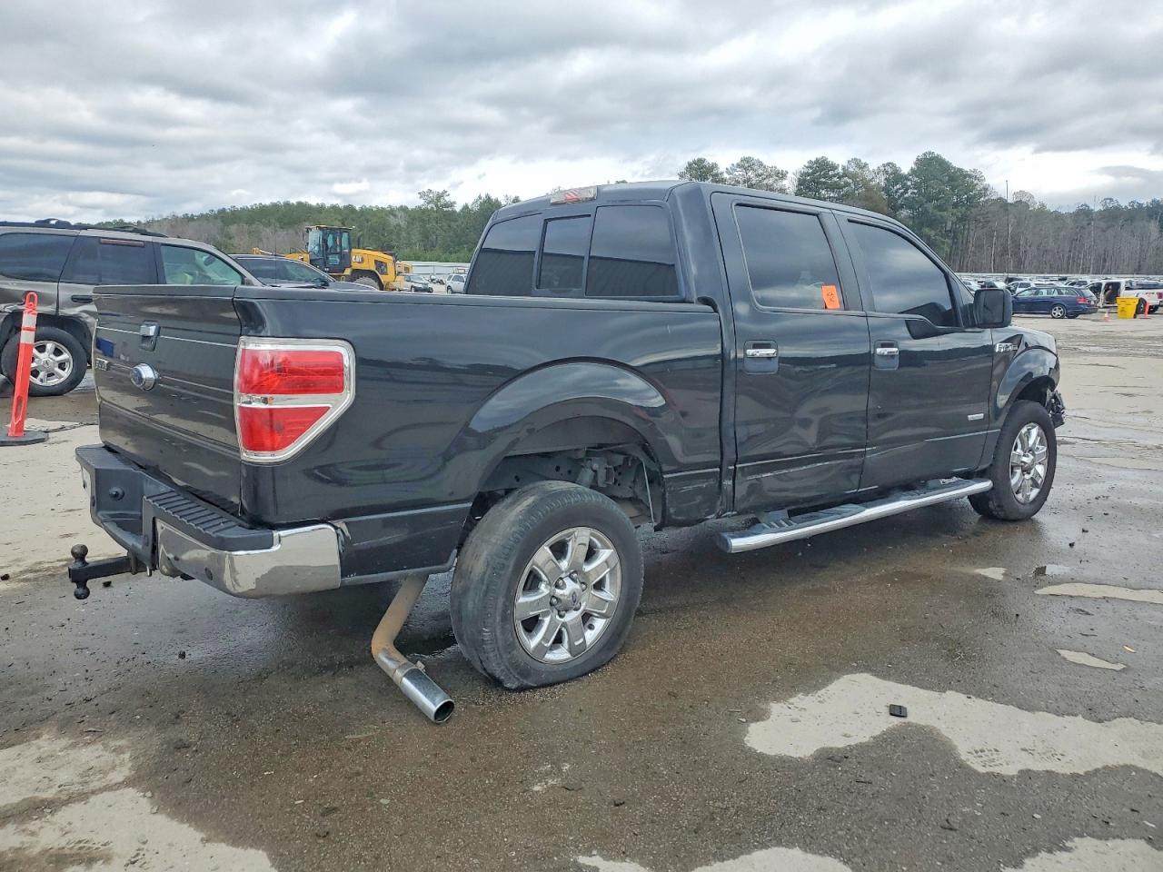 2014 Ford F150 Supercrew Black vin: 1FTFW1CTXEFB93038
