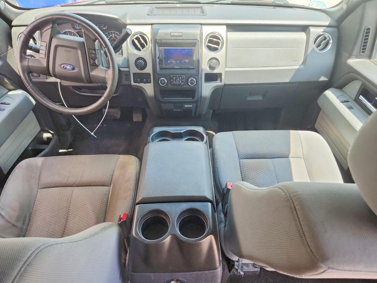2014 Ford F150 Supercrew Red vin: 1FTFW1CTXEFC59894