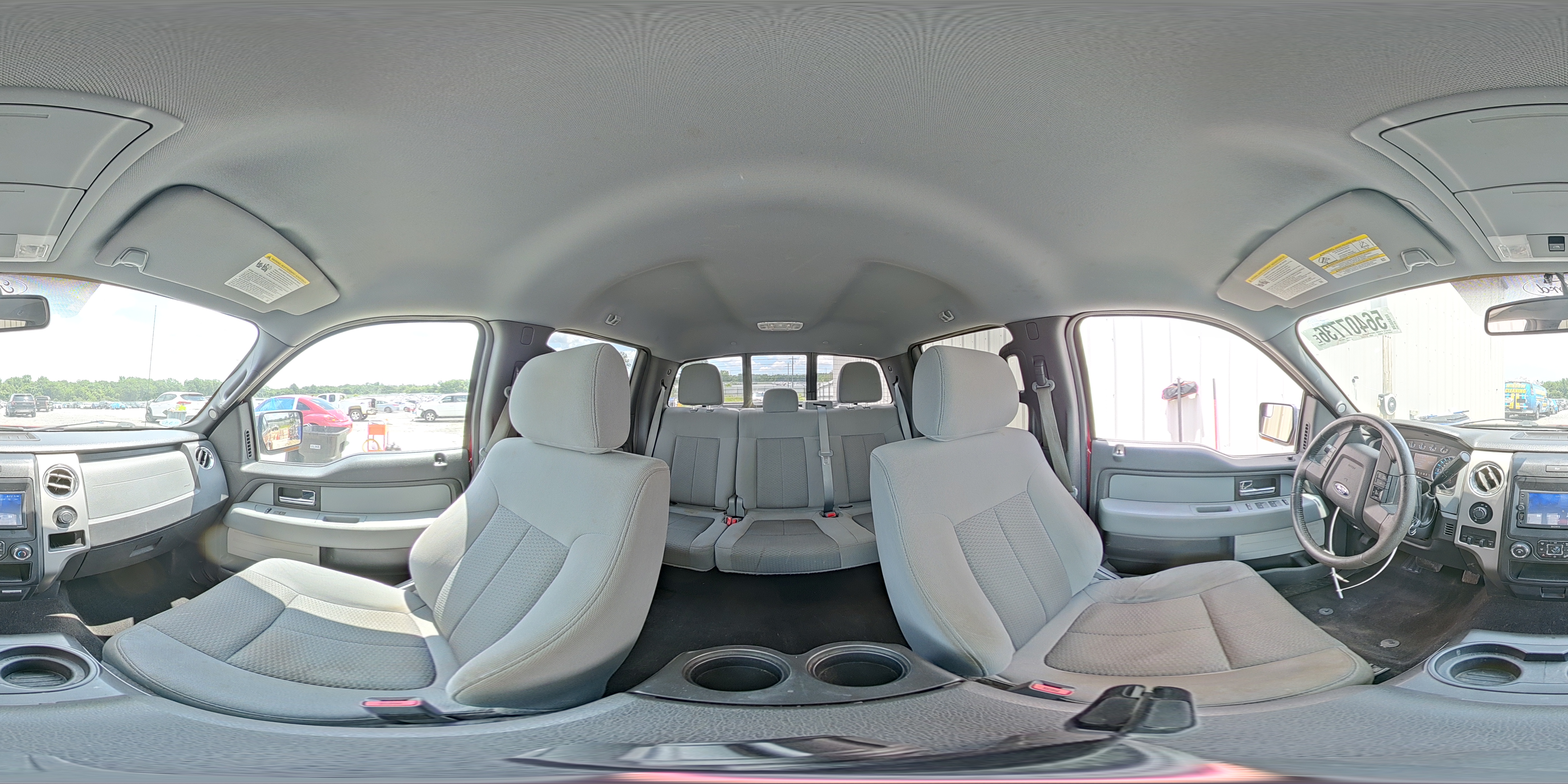 2014 Ford F150 Supercrew Red vin: 1FTFW1CTXEFC59894