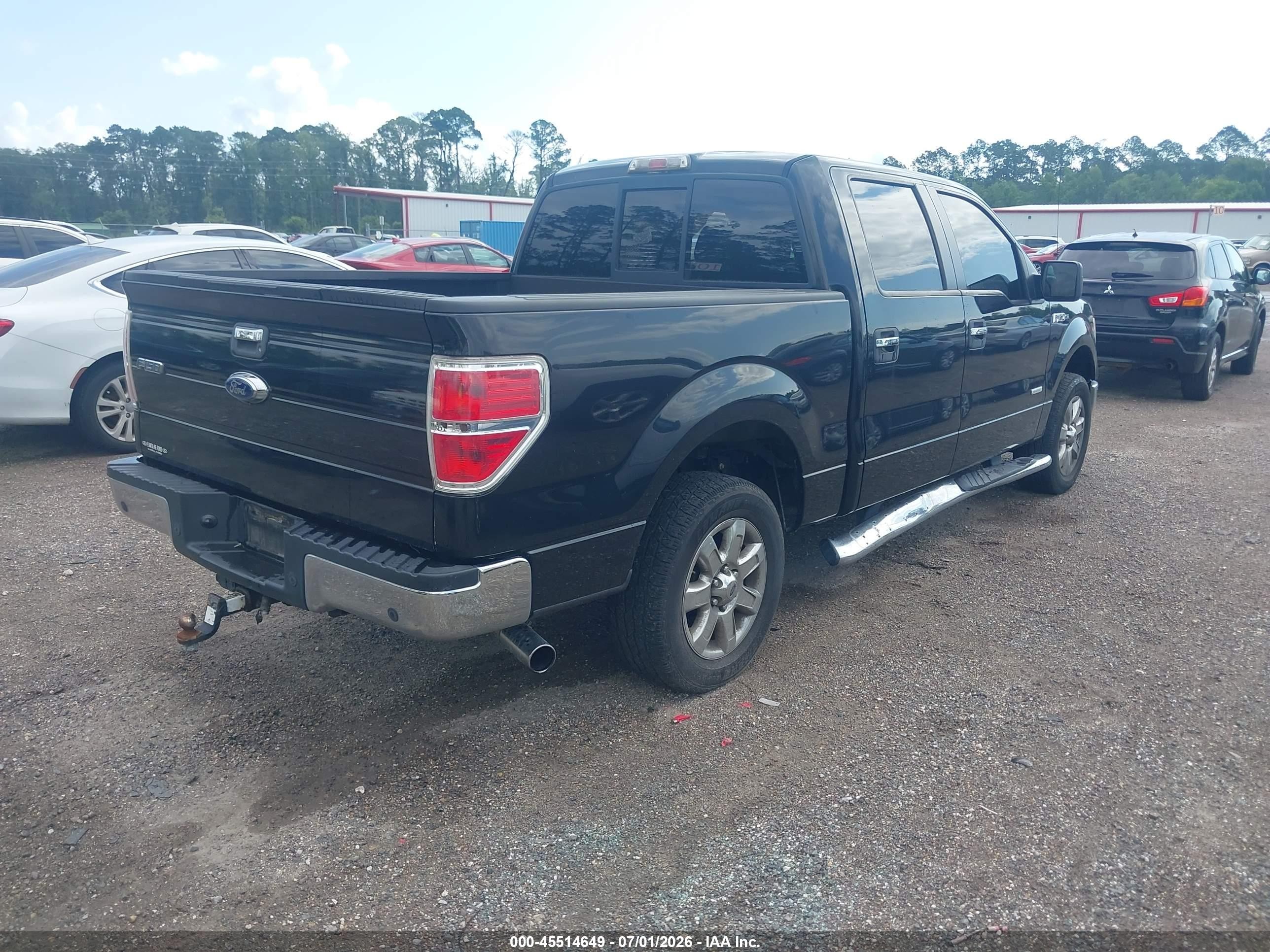 2014 Ford F-150 Fx2/king Ranch/lariat/limited/platinum/xl/xlt Black vin: 1FTFW1CTXEFD04896