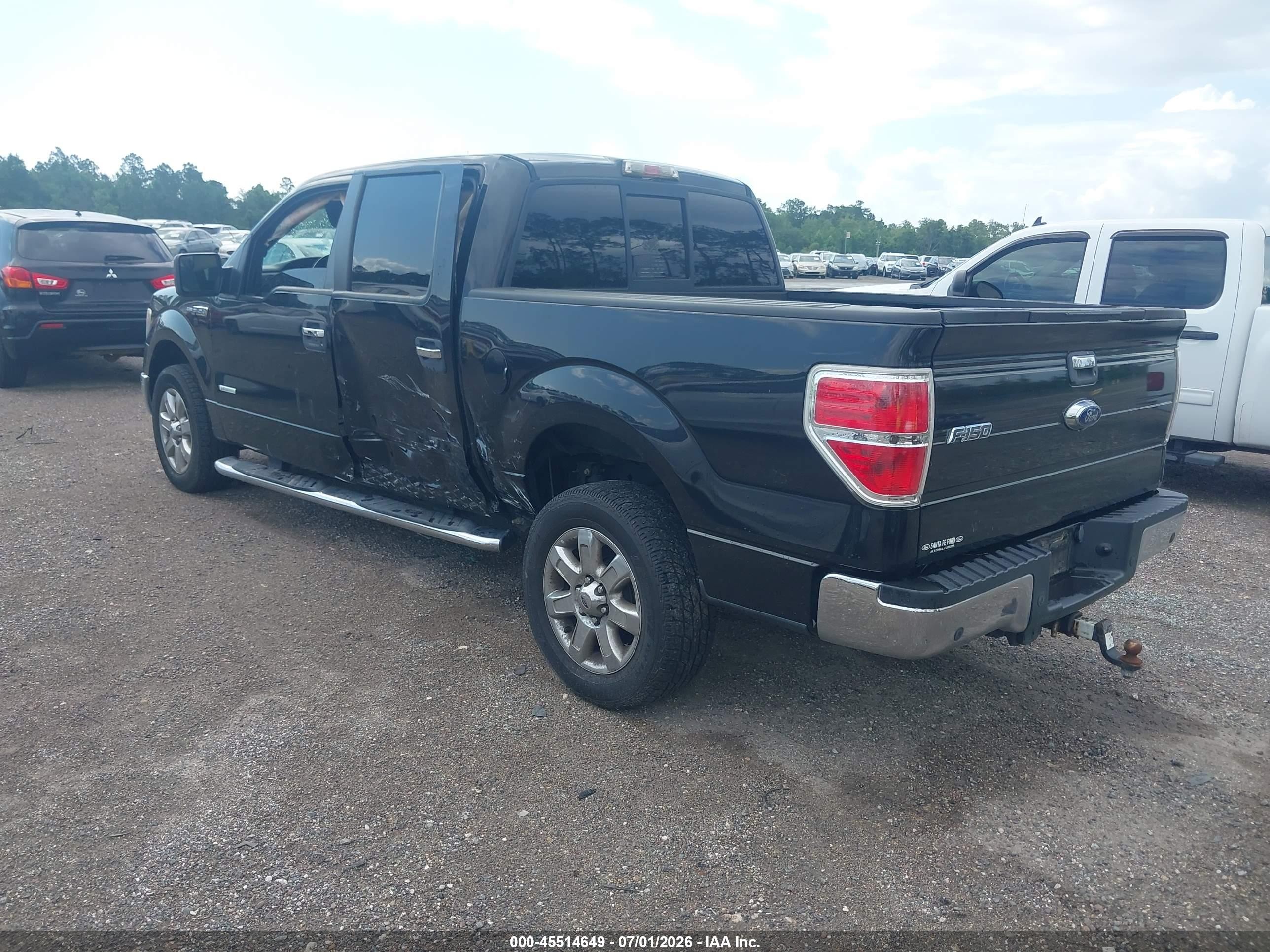 2014 Ford F-150 Fx2/king Ranch/lariat/limited/platinum/xl/xlt Black vin: 1FTFW1CTXEFD04896