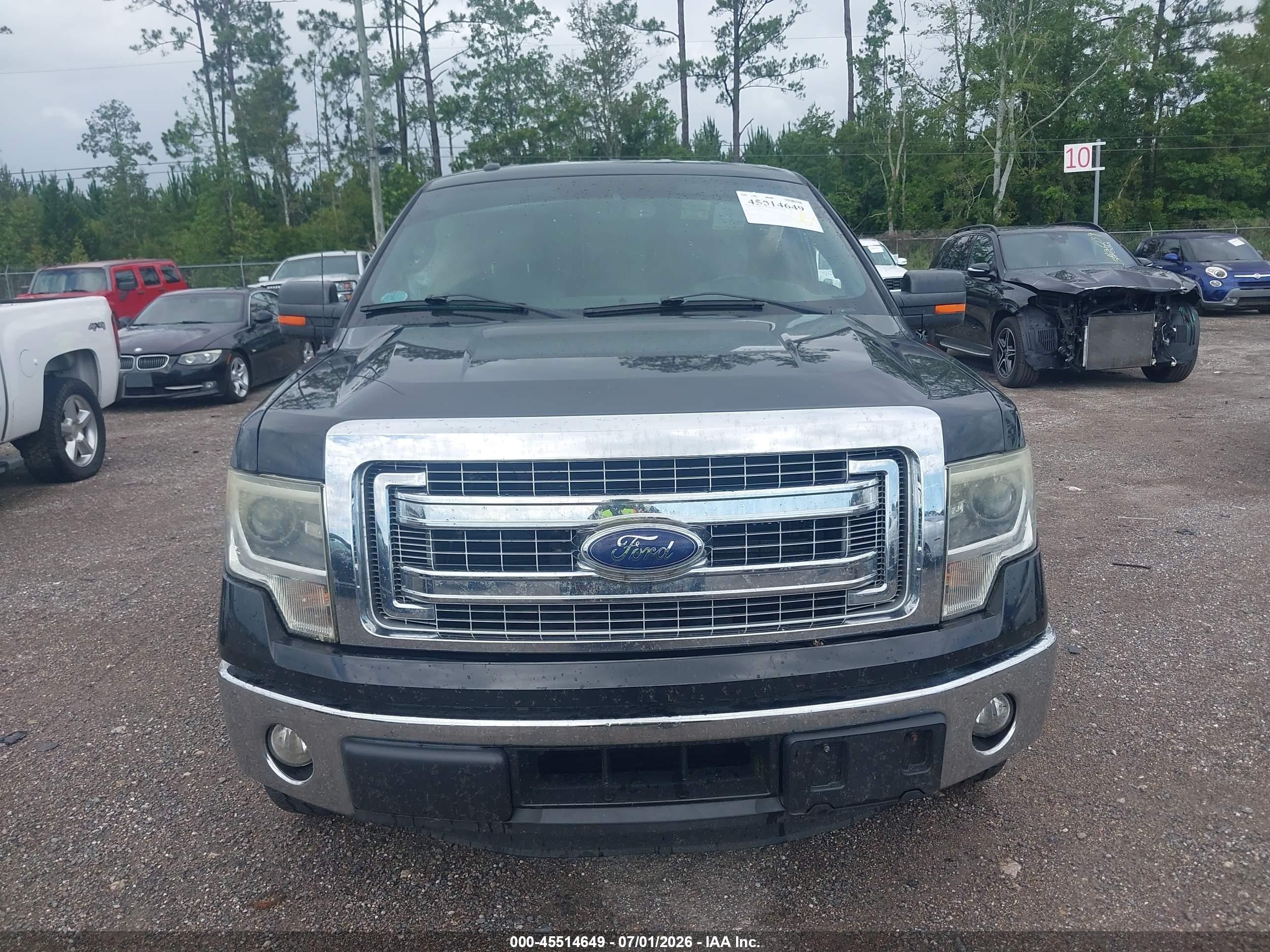 2014 Ford F-150 Fx2/king Ranch/lariat/limited/platinum/xl/xlt Black vin: 1FTFW1CTXEFD04896