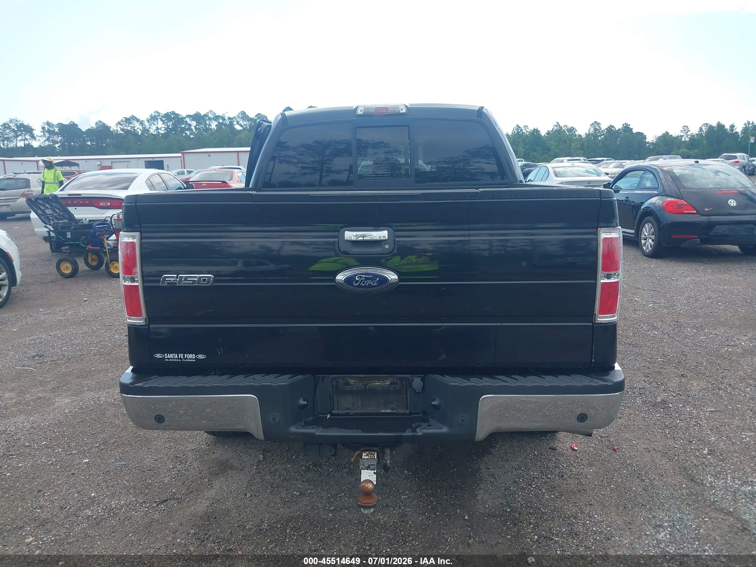 2014 Ford F-150 Fx2/king Ranch/lariat/limited/platinum/xl/xlt Black vin: 1FTFW1CTXEFD04896
