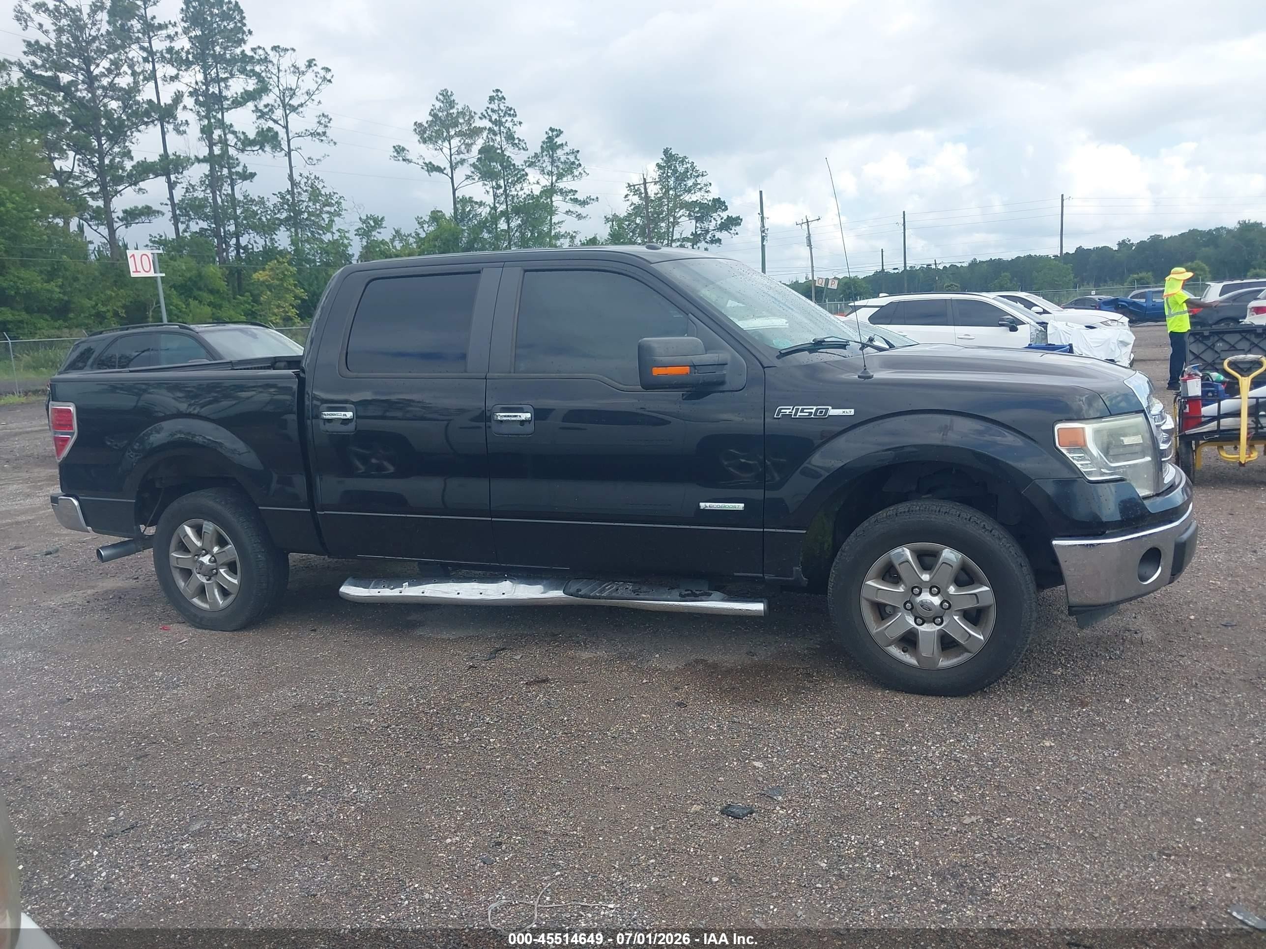 2014 Ford F-150 Fx2/king Ranch/lariat/limited/platinum/xl/xlt Black vin: 1FTFW1CTXEFD04896