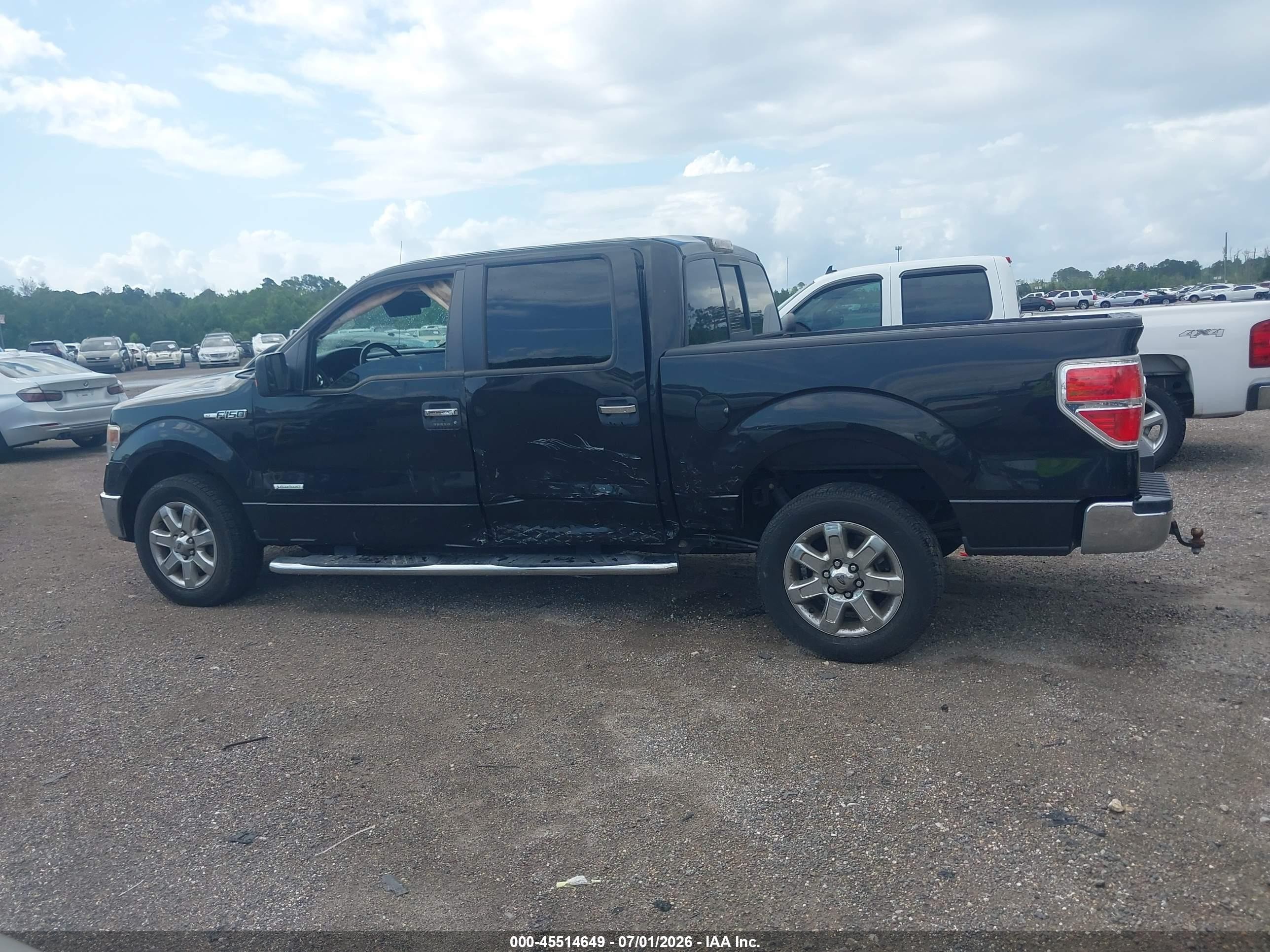 2014 Ford F-150 Fx2/king Ranch/lariat/limited/platinum/xl/xlt Black vin: 1FTFW1CTXEFD04896