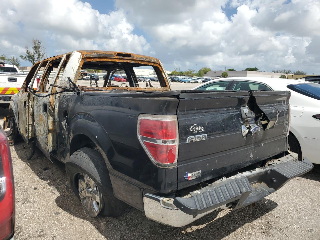 2014 Ford F150 Supercrew Black vin: 1FTFW1CTXEFD09113