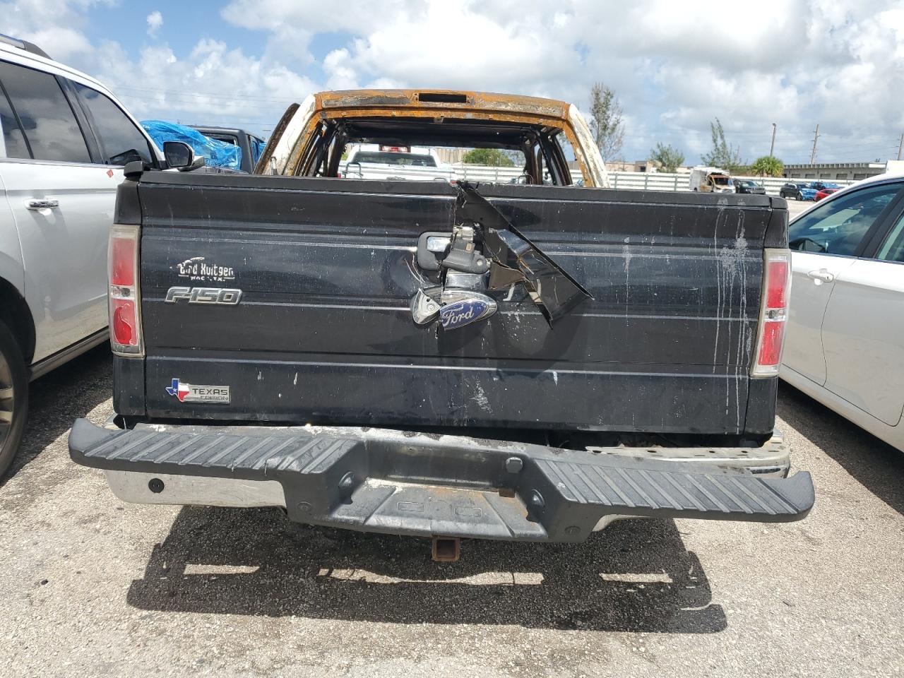 2014 Ford F150 Supercrew Black vin: 1FTFW1CTXEFD09113