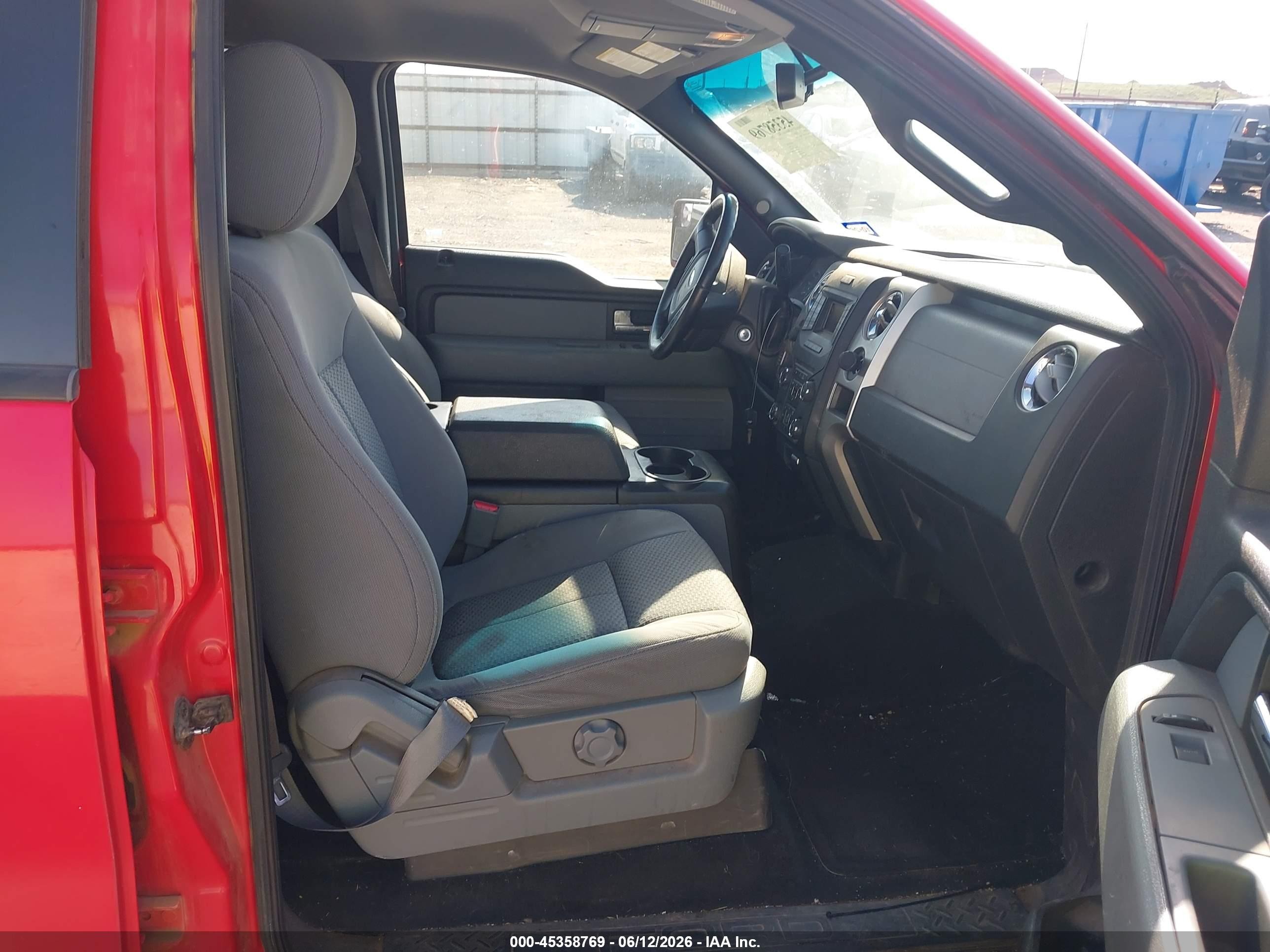 2014 Ford F-150 Xlt Красный vin: 1FTFW1CTXEKE53560