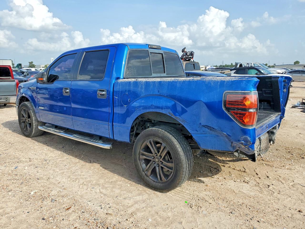 2014 Ford F150 Supercrew Blue vin: 1FTFW1CTXEKF05995