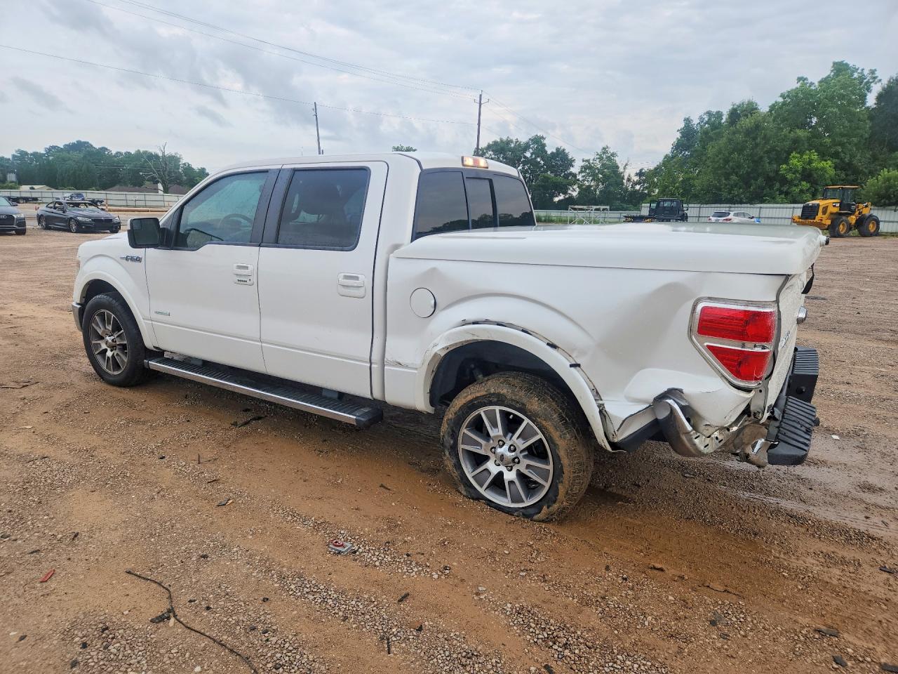 2014 Ford F150 Supercrew White vin: 1FTFW1CTXEKG18152