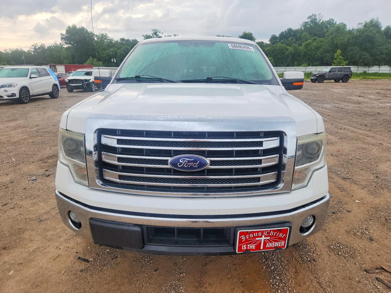 2014 Ford F150 Supercrew White vin: 1FTFW1CTXEKG18152