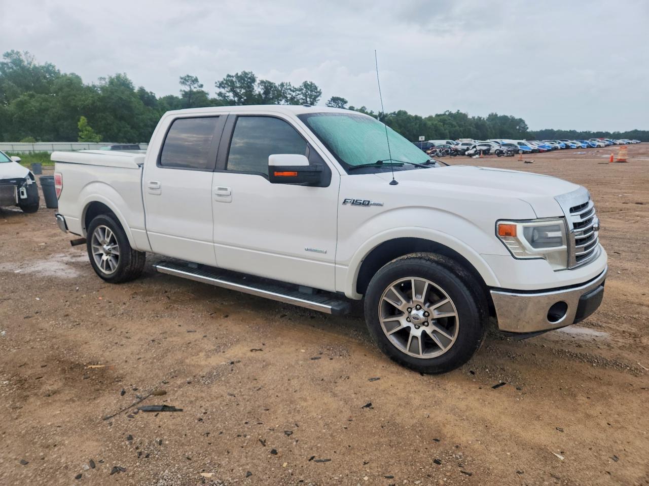 2014 Ford F150 Supercrew White vin: 1FTFW1CTXEKG18152