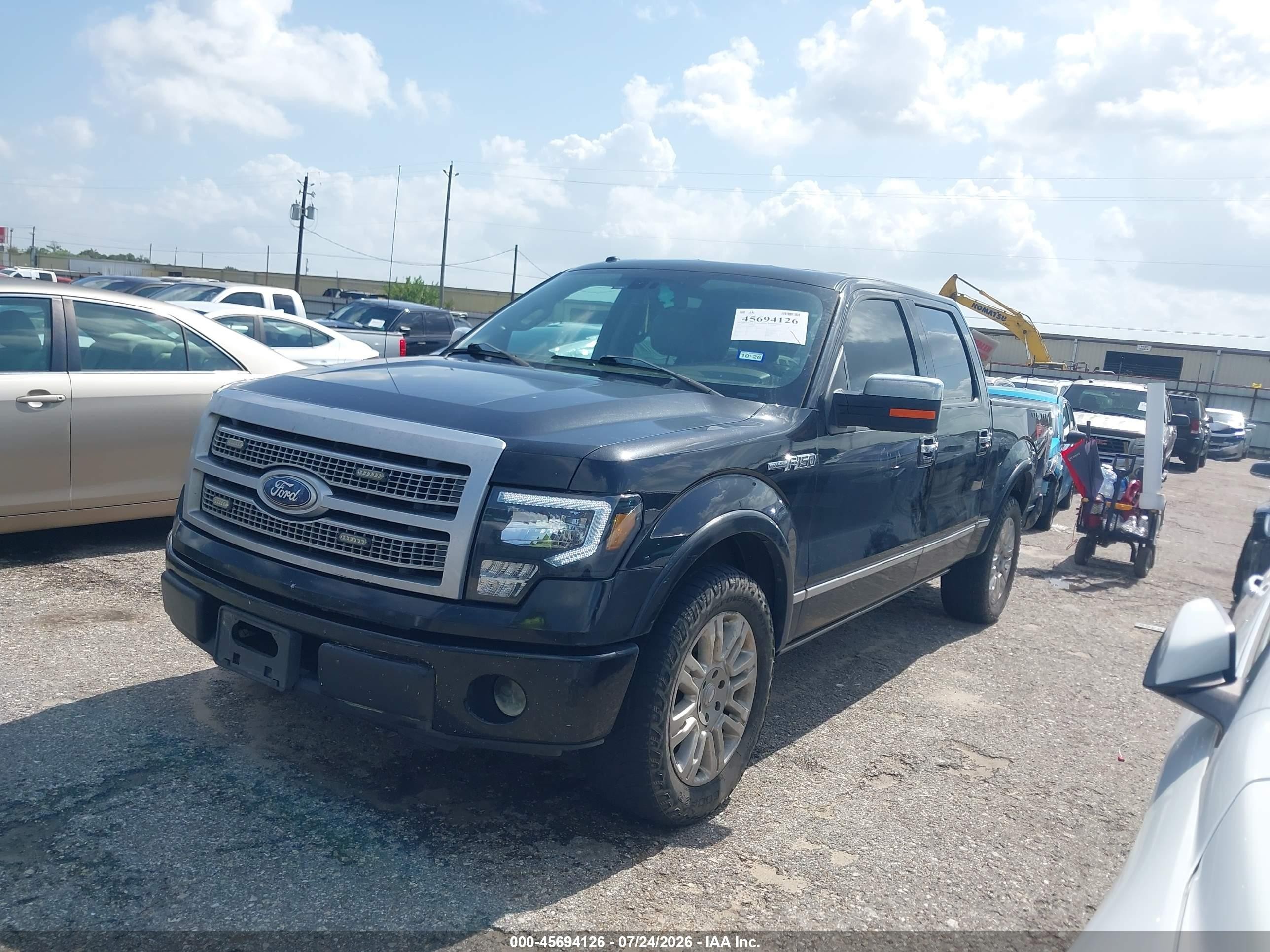 2010 Ford F-150 Fx2 Sport/harley-davidson/king Ranch/lariat/platinum/xl/xlt Черный vin: 1FTFW1CV0AFA08104