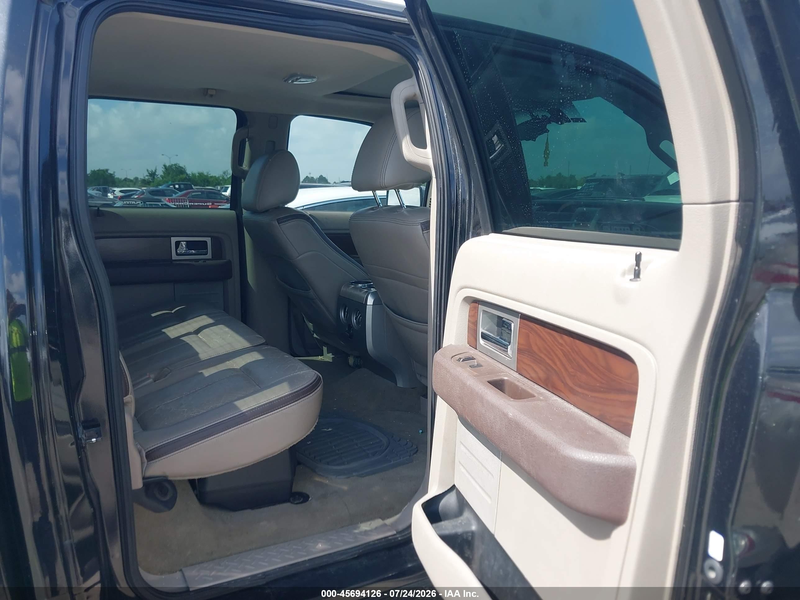 2010 Ford F-150 Fx2 Sport/harley-davidson/king Ranch/lariat/platinum/xl/xlt Черный vin: 1FTFW1CV0AFA08104